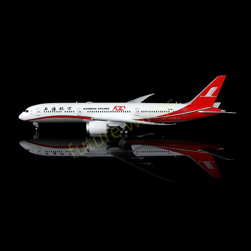 1:200 SQ Wings ShangHai Airlines B787-9 B-1111 "100Years" Diecast Aircraft Model