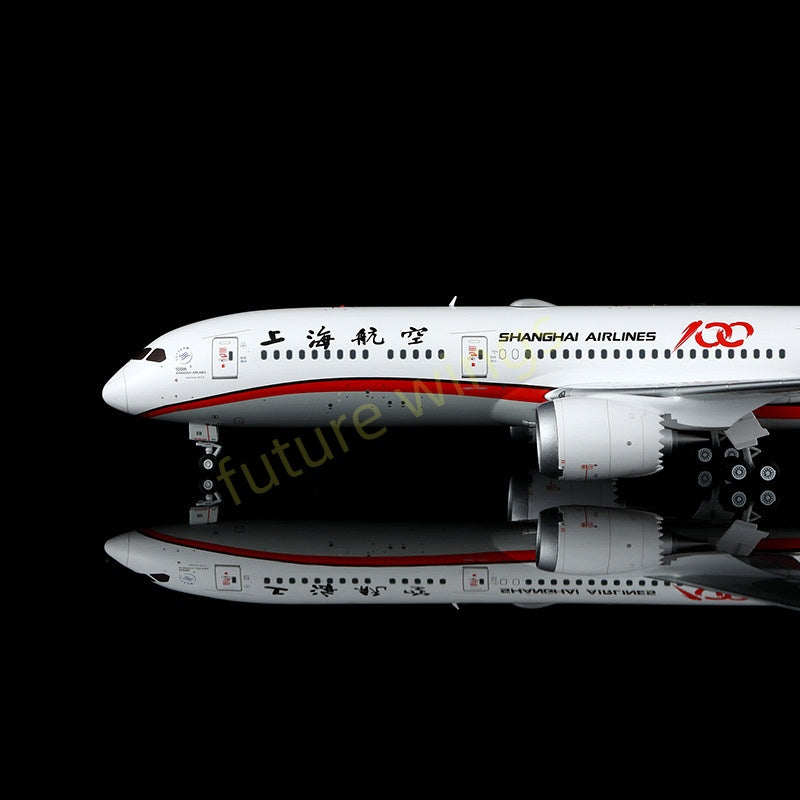 1:200 SQ Wings ShangHai Airlines B787-9 B-1111 "100Years" Diecast Aircraft Model