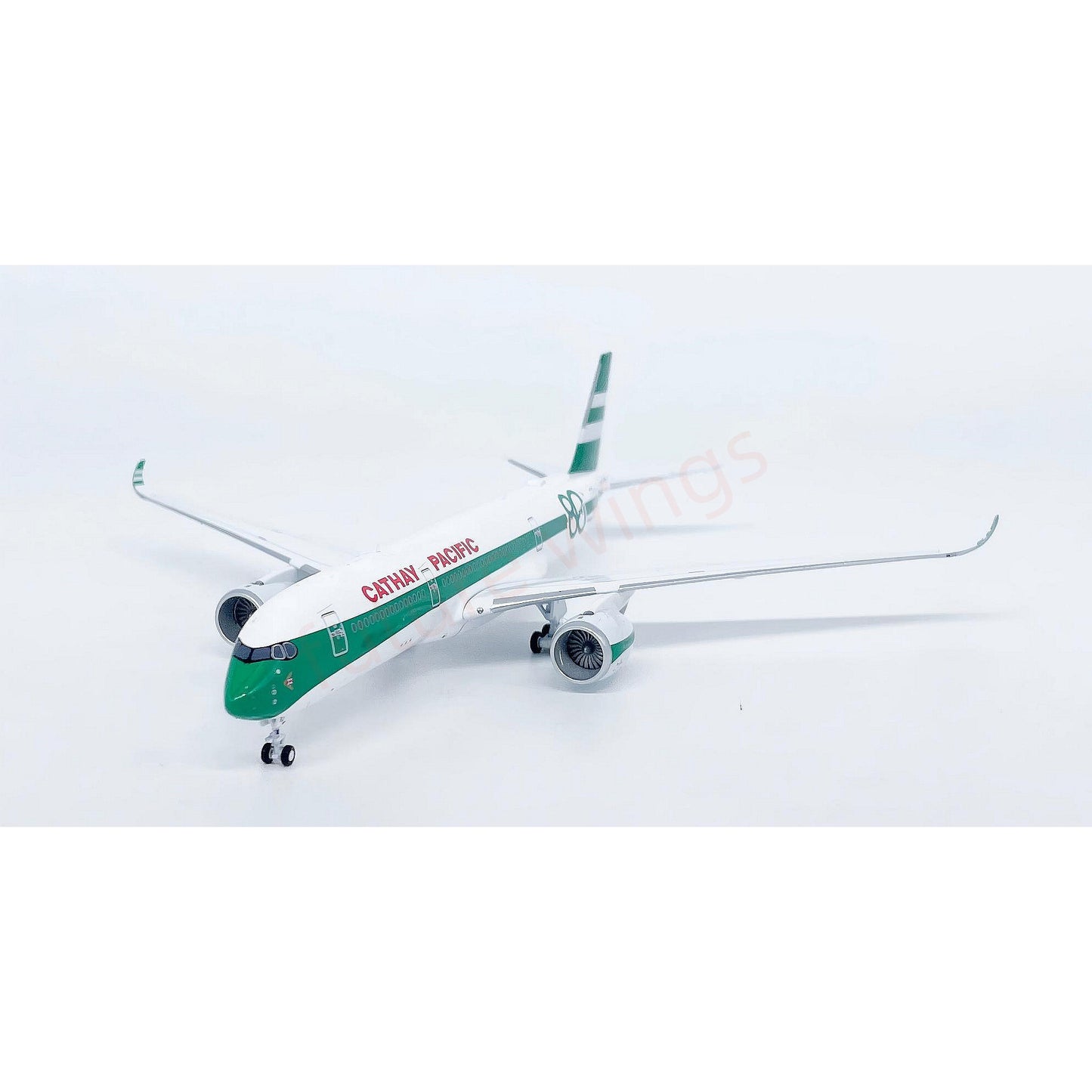 1:400 AeroPolaris Cathay Pacific A350-900 B-LRJ "80years"  Aircraft Model+Free Tractor