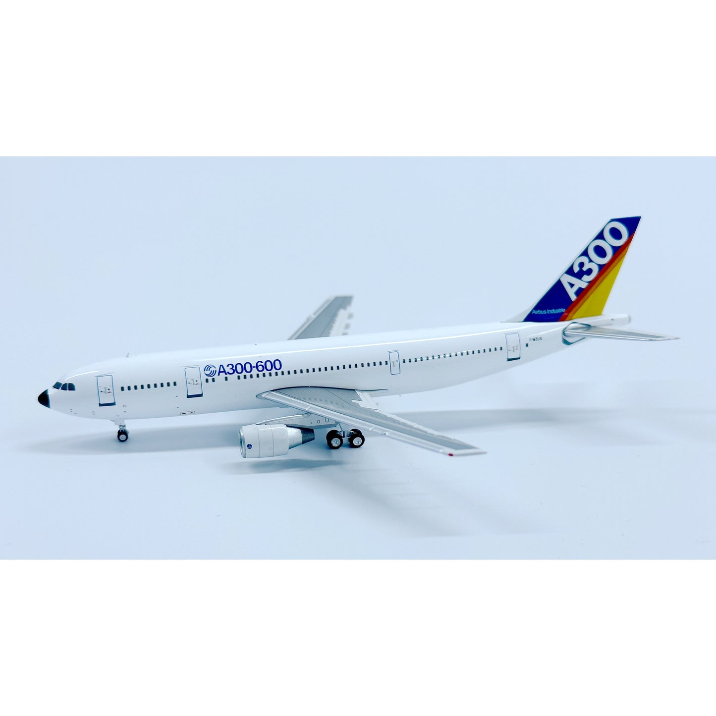 1:400 Yu Model A300B4/A300-600 Air Niugini/Pan AM/CAAC/Lufthansa/Uni Top/Air France Aircraft Model+Free Tractor