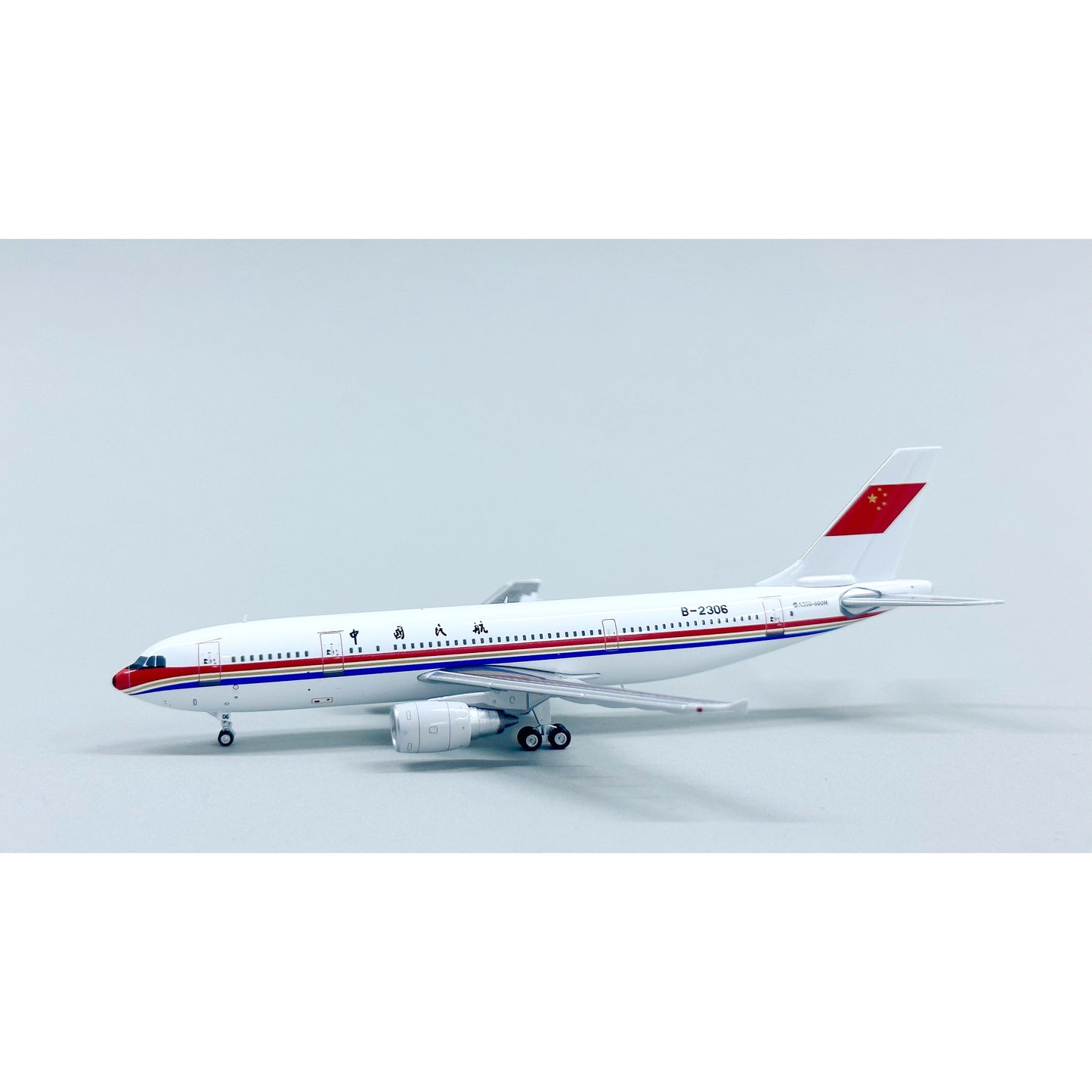 1:400 Yu Model A300B4/A300-600 Air Niugini/Pan AM/CAAC/Lufthansa/Uni Top/Air France Aircraft Model+Free Tractor