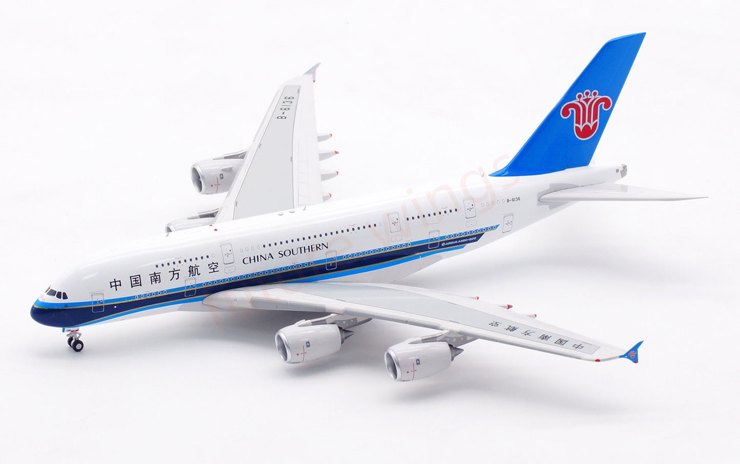 1:400 Aviation400 China Southern Airlines A380 B-6136/B-6137/B-6138/B-6139B-6140 Aircraft Model Free Tractor+Stand