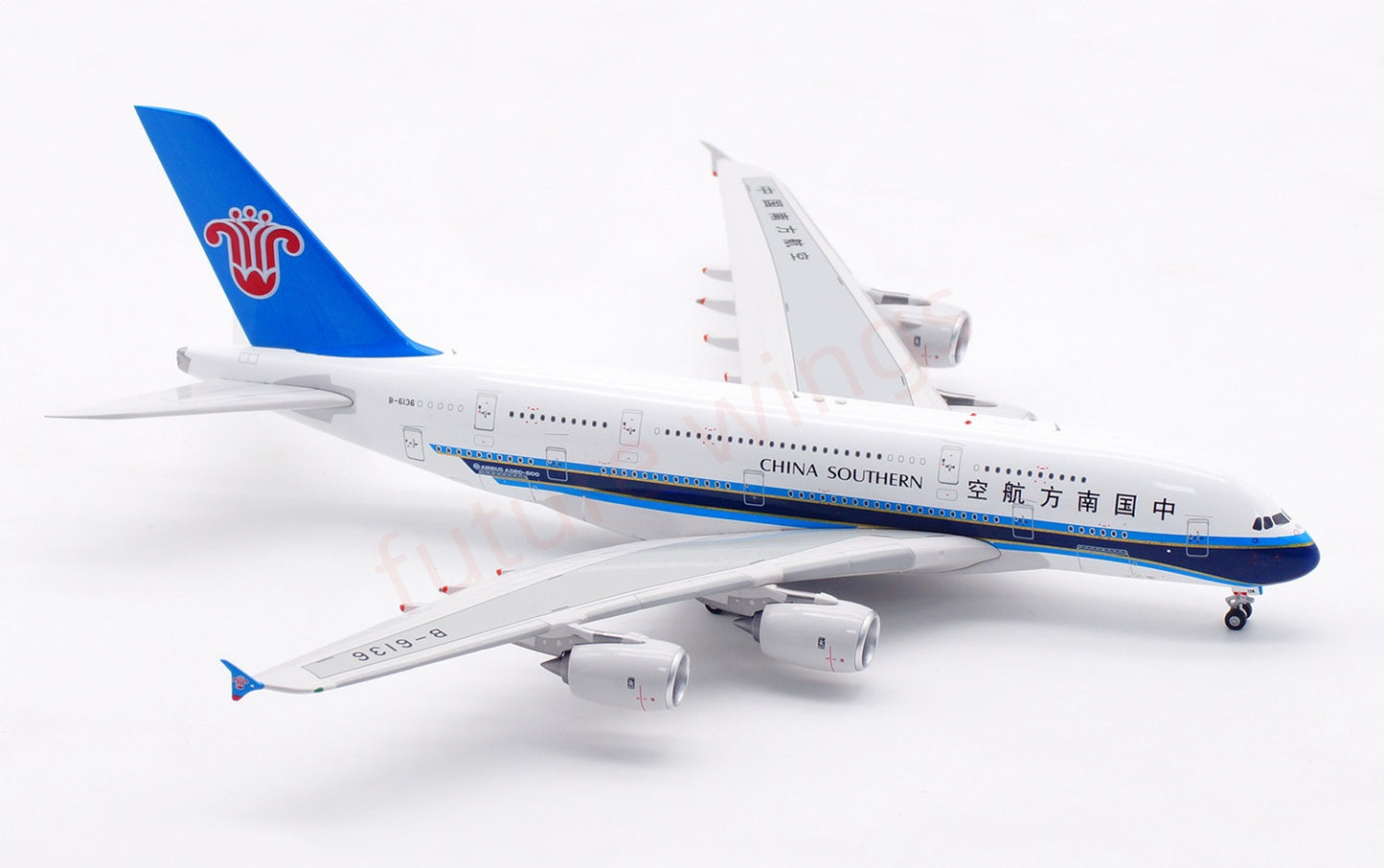 1:400 Aviation400 China Southern Airlines A380 B-6136/B-6137/B-6138/B-6139B-6140 Aircraft Model Free Tractor+Stand