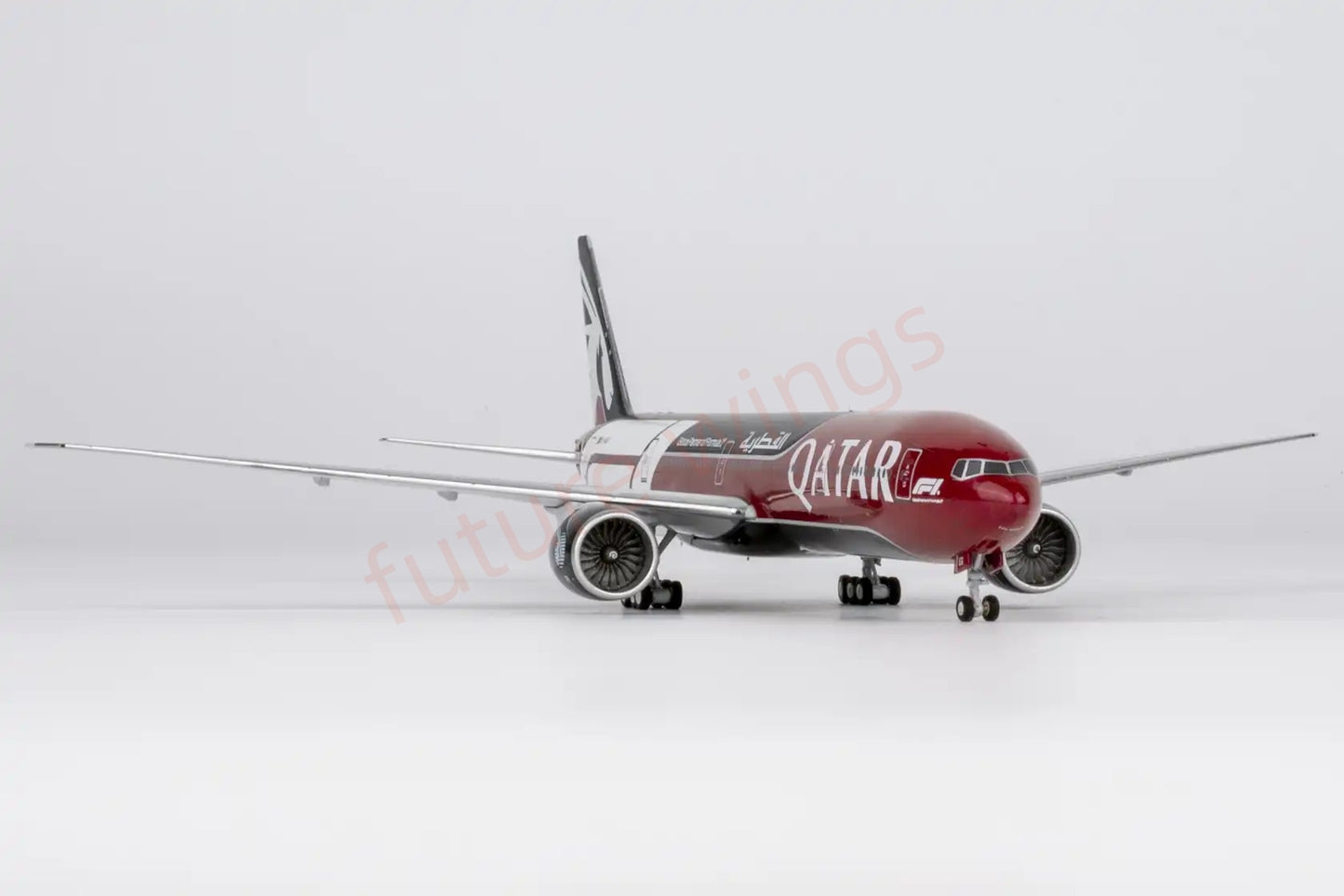 1:400 NG Models NG73096 Qatar Airways B777-300ER A7-BEG Aircraft Model+Free Tractor