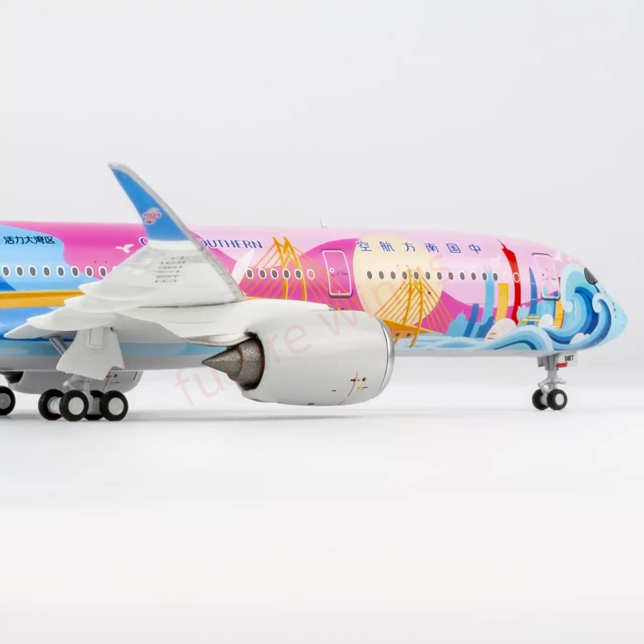 1:400 NG Models NG24196 China Southern Airlines A350-900 B-308T "Luxury Package"Aircraft Model+Free Tractor