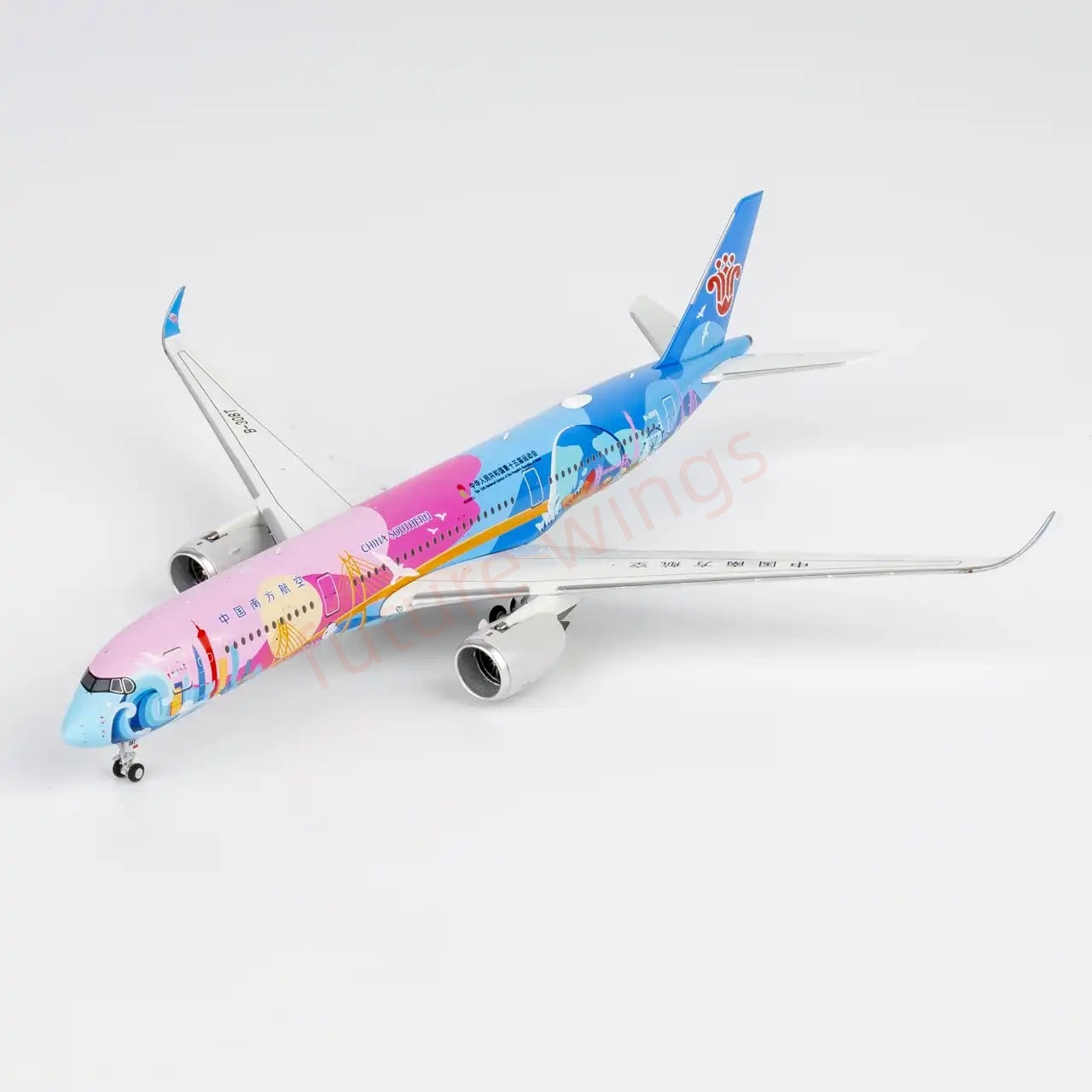 1:400 NG Models NG24196 China Southern Airlines A350-900 B-308T "Luxury Package"Aircraft Model+Free Tractor