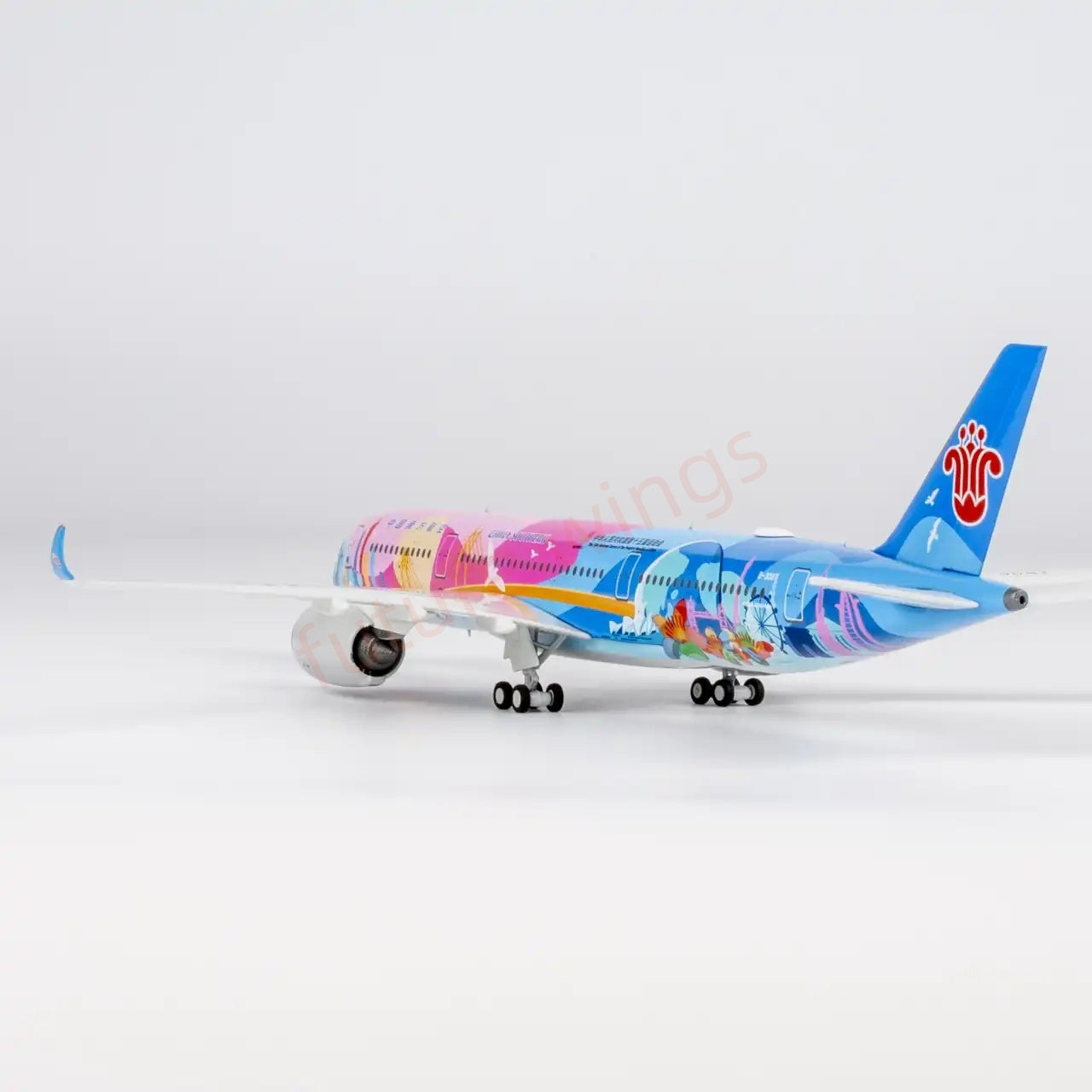 1:400 NG Models NG24196 China Southern Airlines A350-900 B-308T "Luxury Package"Aircraft Model+Free Tractor