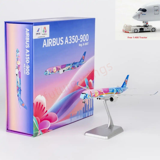 1:400 NG Models NG24196 China Southern Airlines A350-900 B-308T "Luxury Package"Aircraft Model+Free Tractor