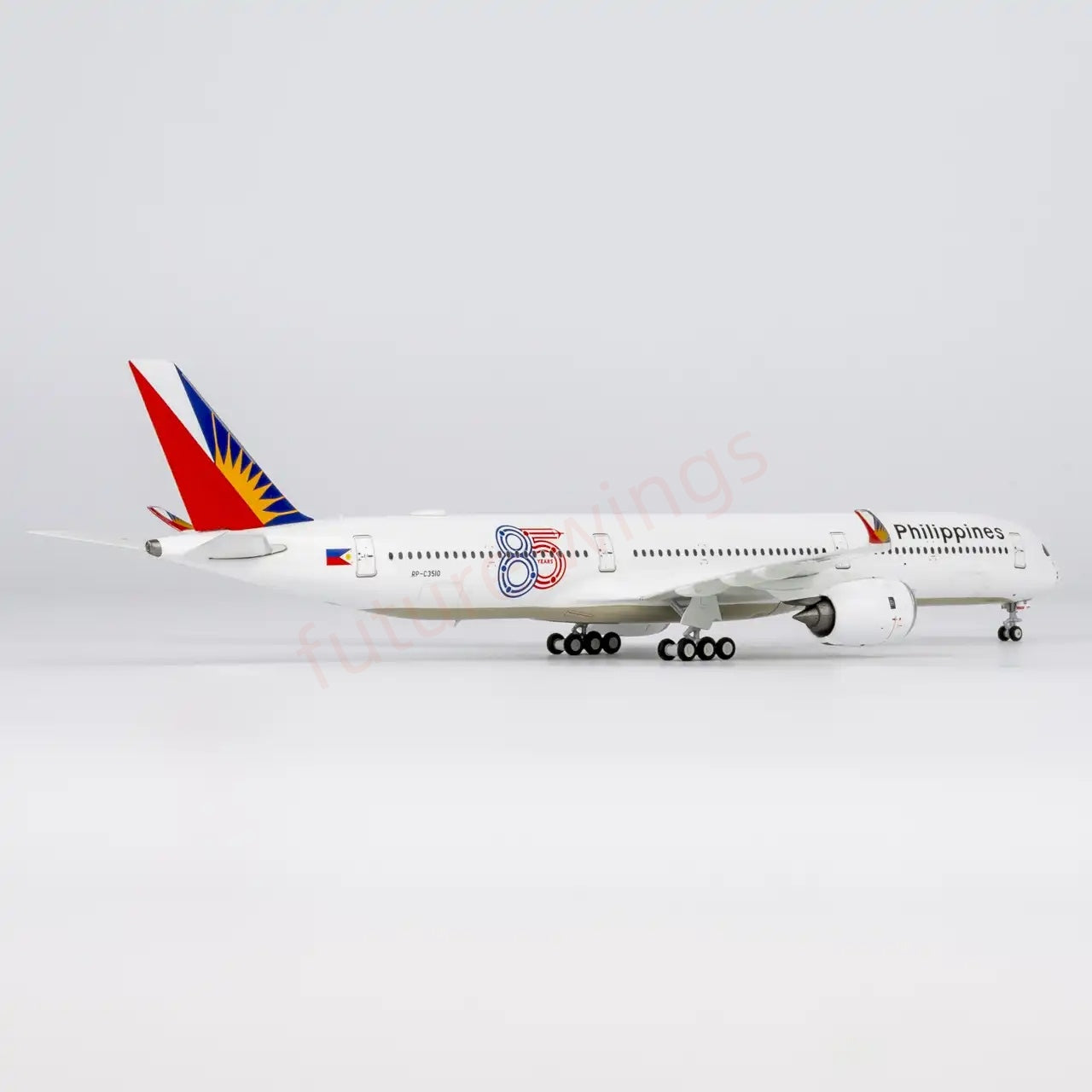 1:400 NG Models NG57027 Philippine Airlines A350-1000 RP-C3510 "Luxury Package"Aircraft Model+Free Tractor