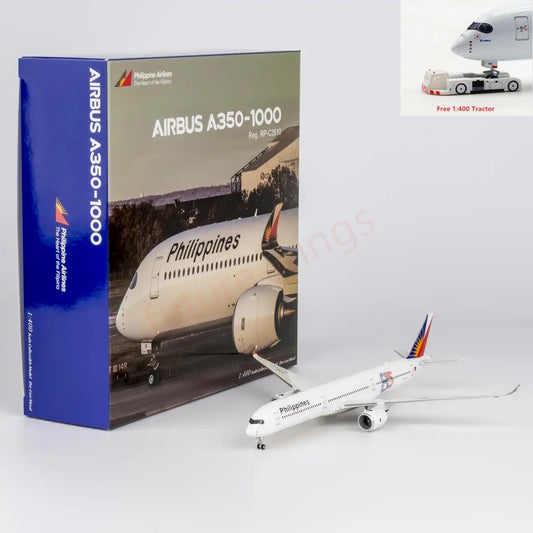 1:400 NG Models NG57039 Philippine Airlines A350-1000 RP-C3510 Aircraft Model+Free Tractor