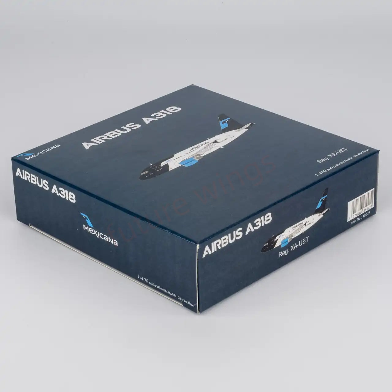 1:400 NG Models NG48027 Mexican A318-100 XA-UBT Aircraft Model+Free Tractor