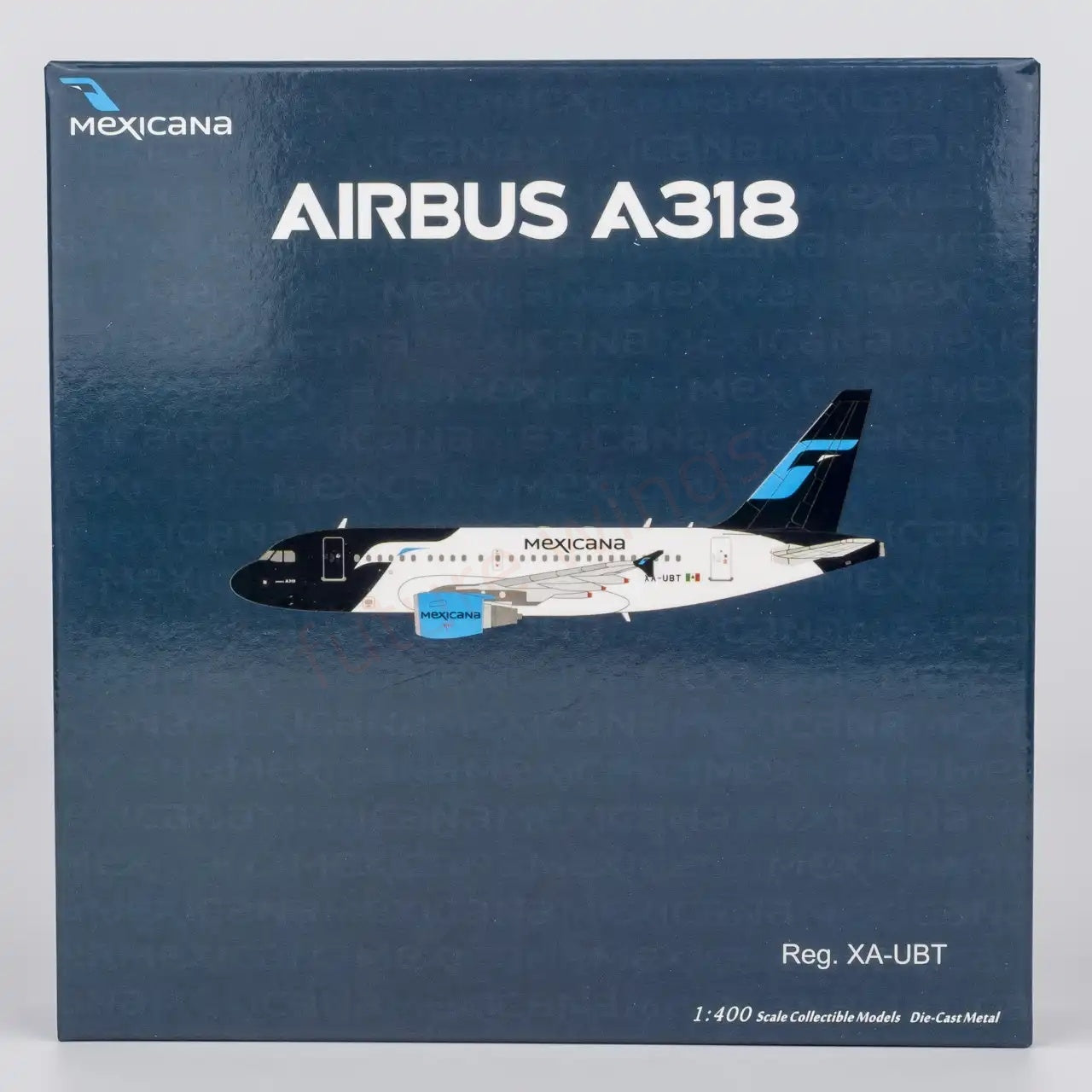 1:400 NG Models NG48027 Mexican A318-100 XA-UBT Aircraft Model+Free Tractor