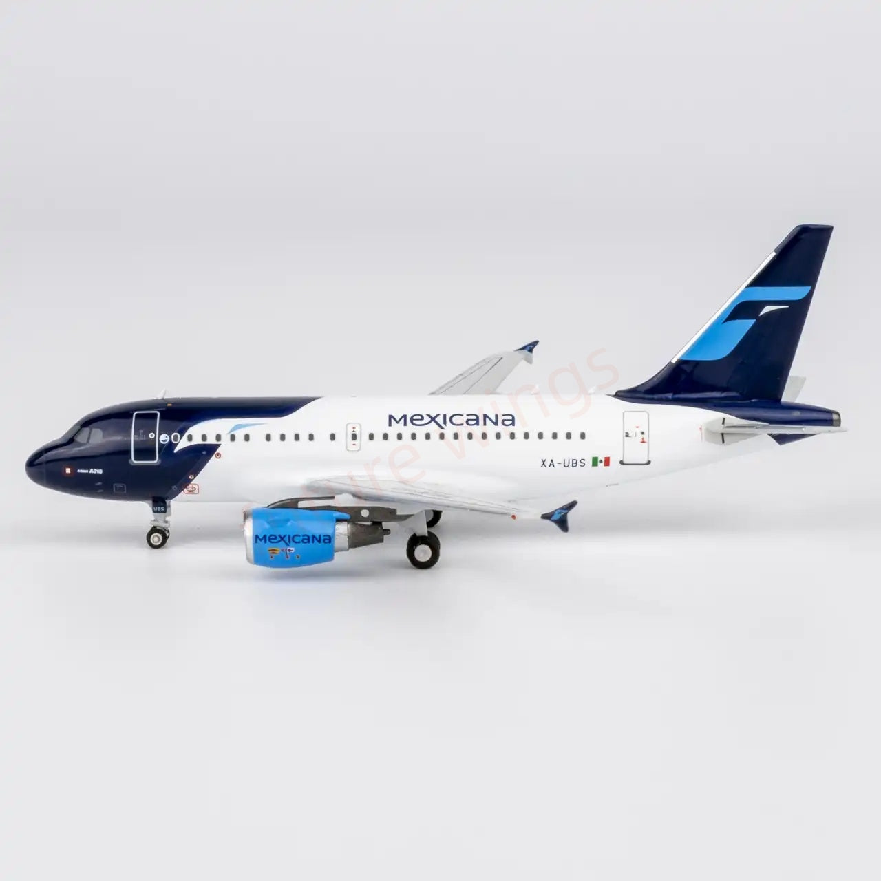 1:400 NG Models NG48028 Mexican A318-100 XA-UBS Aircraft Model+Free Tractor