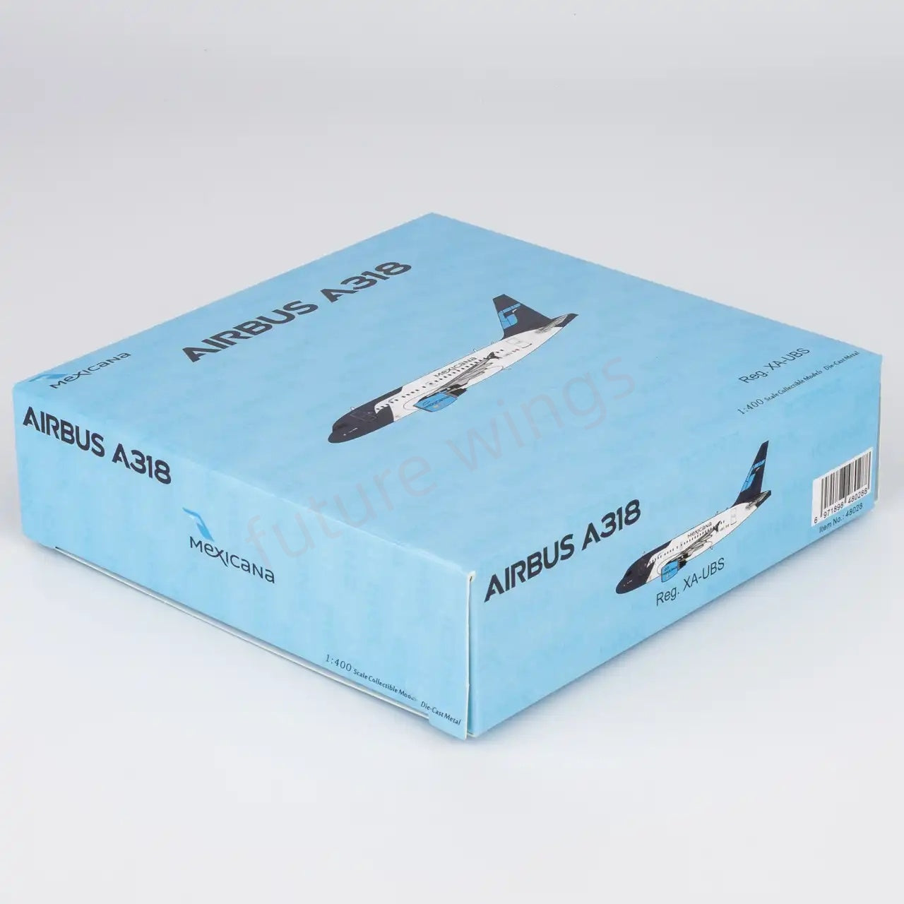 1:400 NG Models NG48028 Mexican A318-100 XA-UBS Aircraft Model+Free Tractor