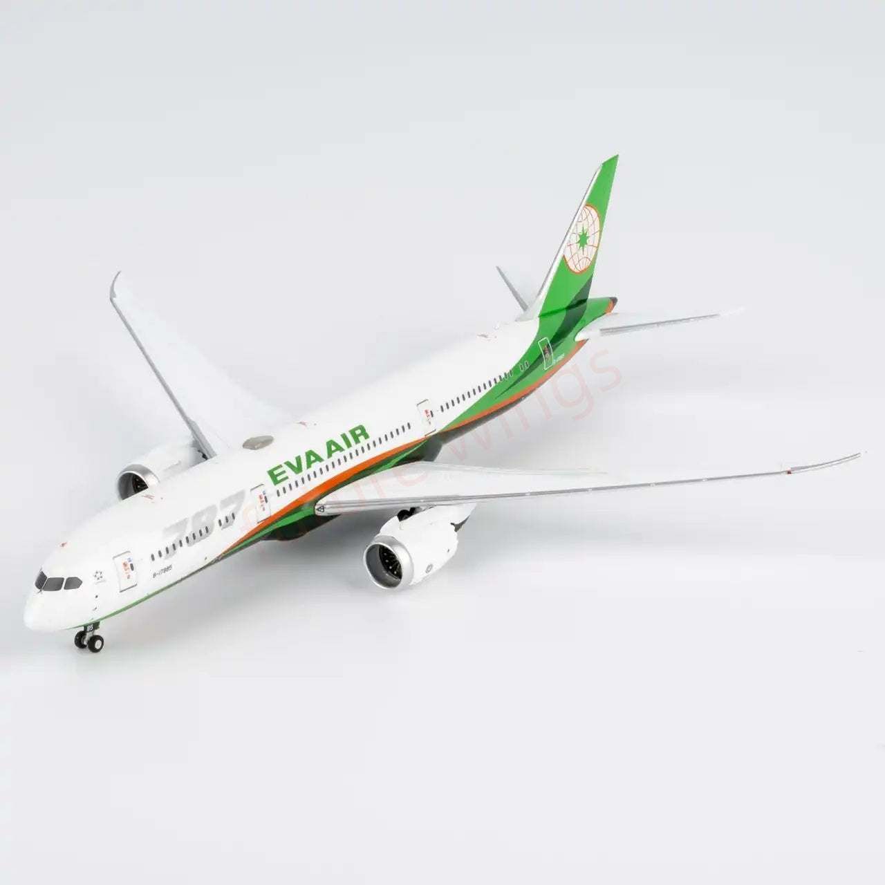 1:400 NG Models NG55145 EVA Air B787-9 B-17885 Aircraft Model+Free Tractor