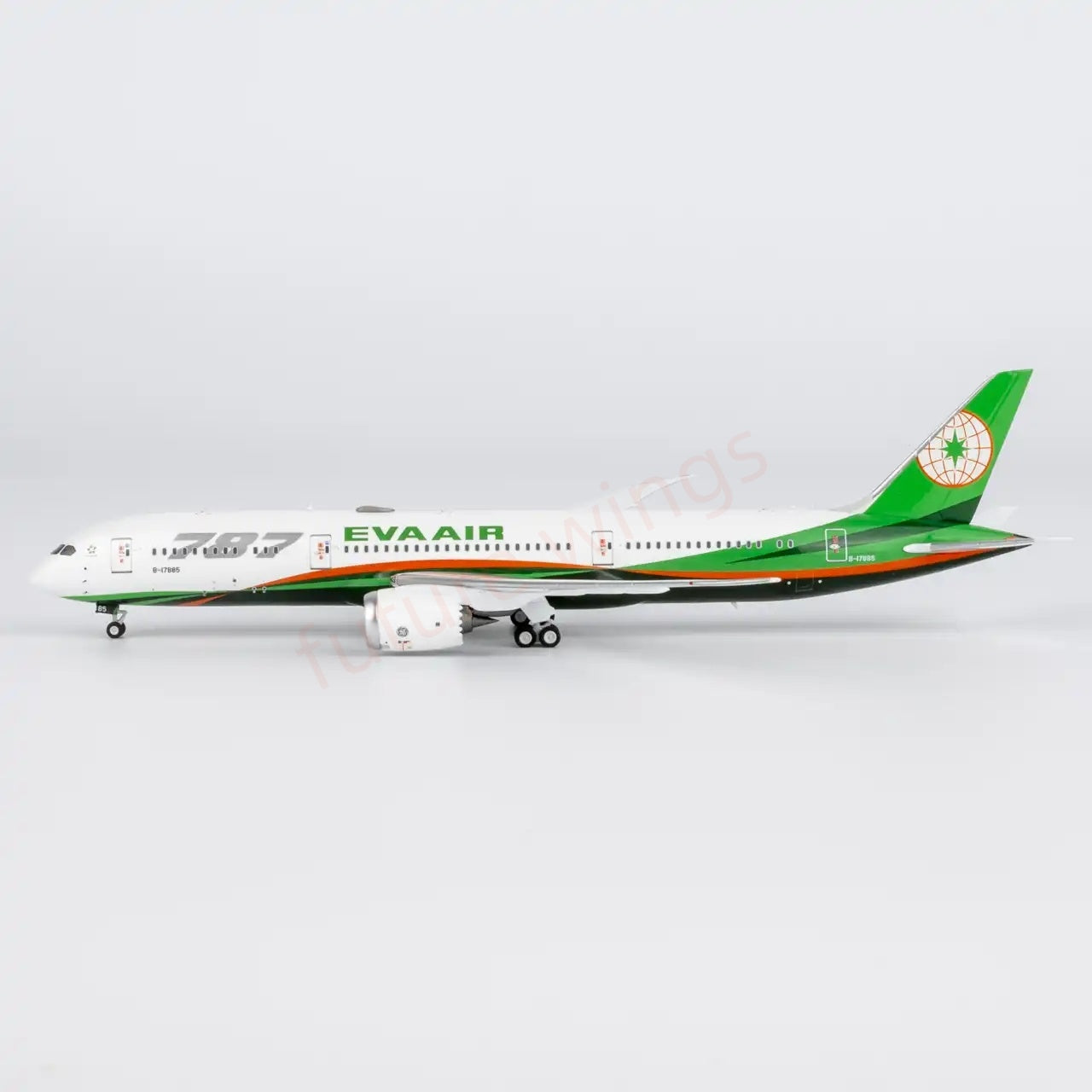 1:400 NG Models NG55145 EVA Air B787-9 B-17885 Aircraft Model+Free Tractor