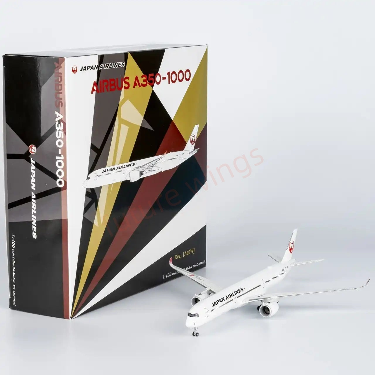 1:400 NG Models NG57017 Japan Airlines JAL A350-1000 JA05WJ Aircraft Model+Free Tractor