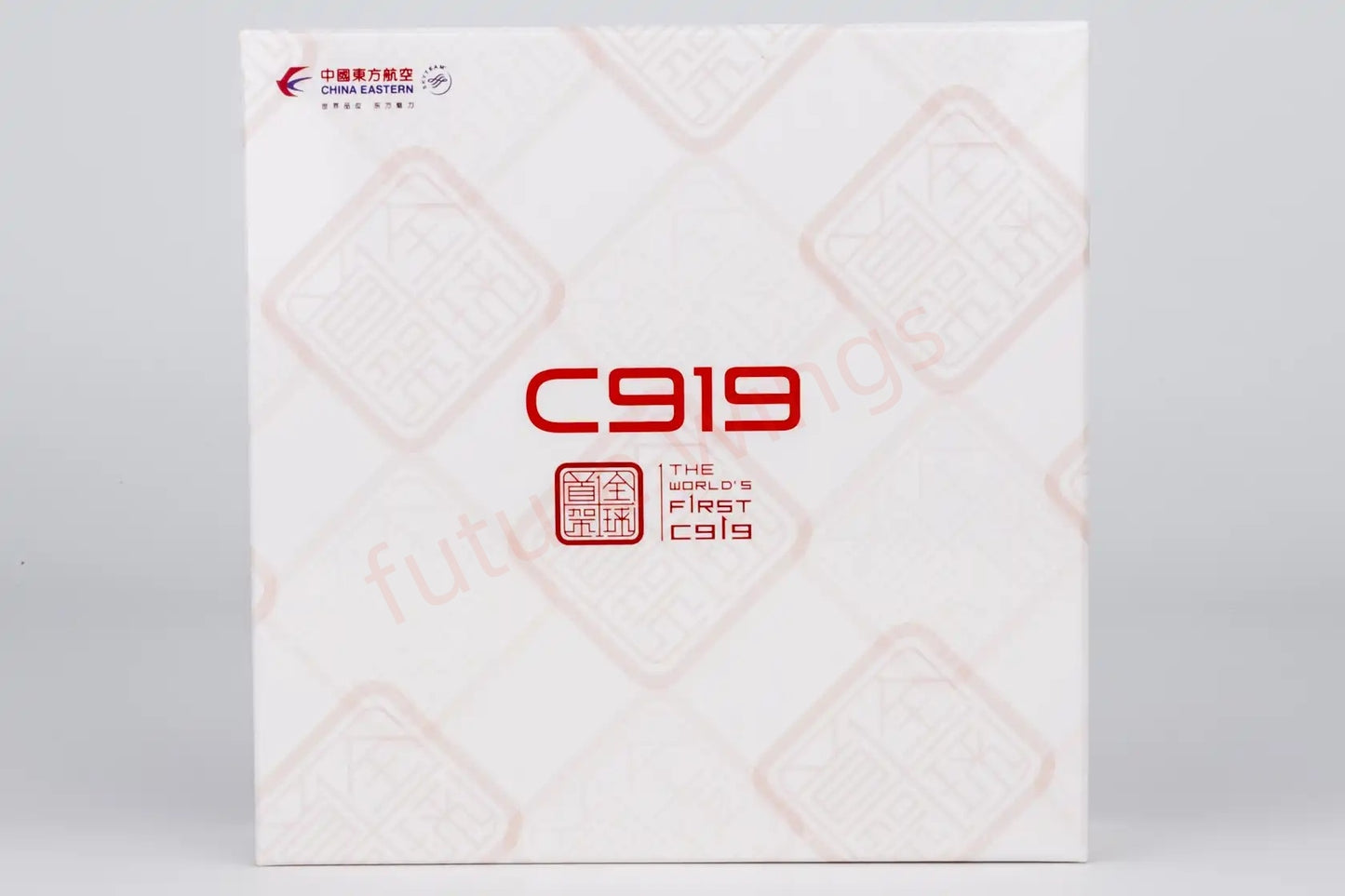 1:400 NG Models NG19201 China Eastern Airlines C919 B-919A Aircraft Model+Free Tractor