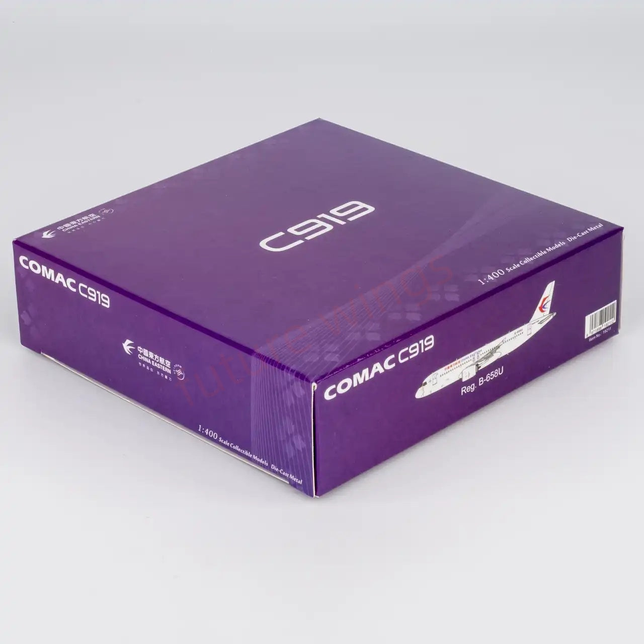 1:400 NG Models NG19211 China Eastern Airlines C919 B-658U Aircraft Model+Free Tractor