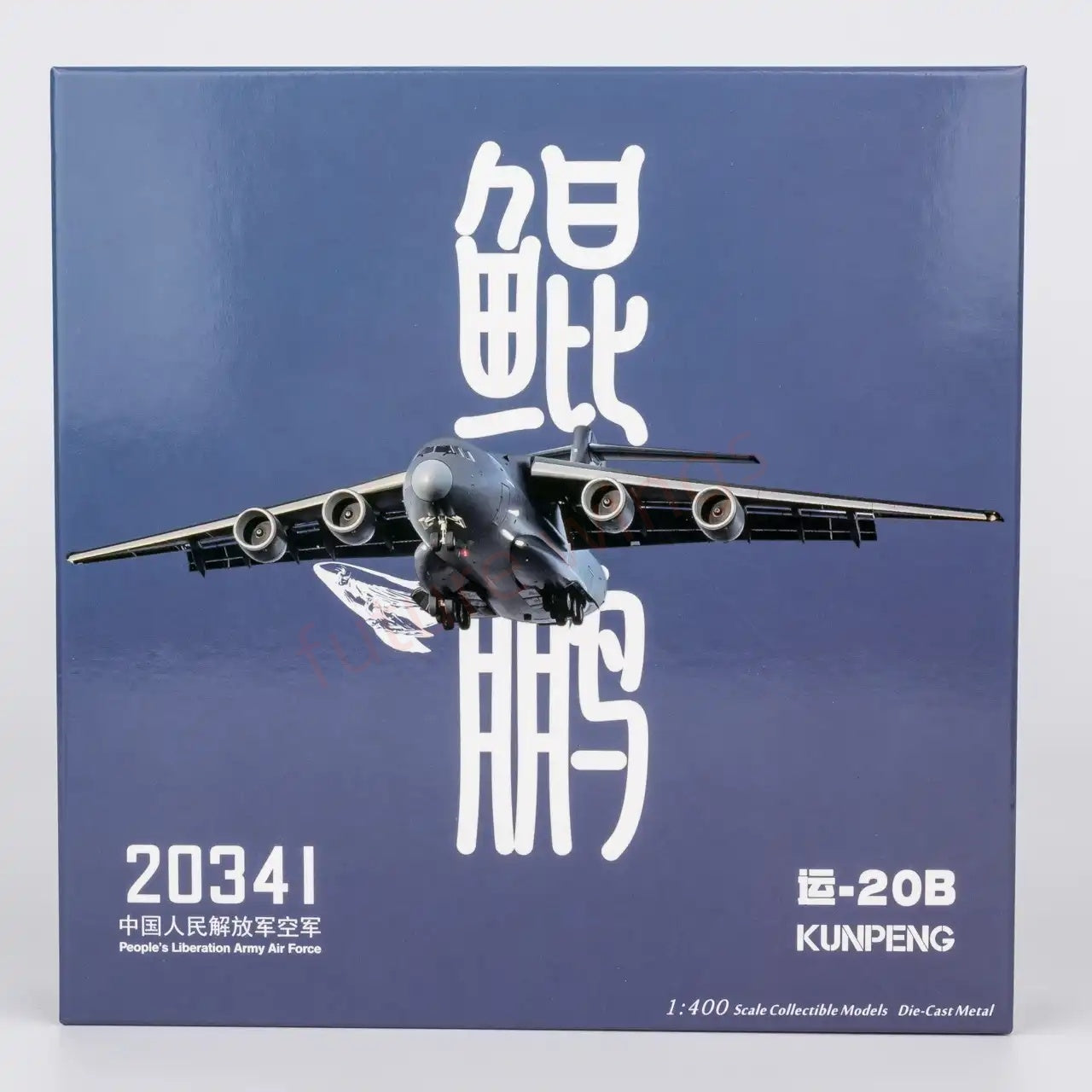 1:400 NG Models China Air Force Y-20B 20341/20342/20343 Aircraft Model+Free Tractor