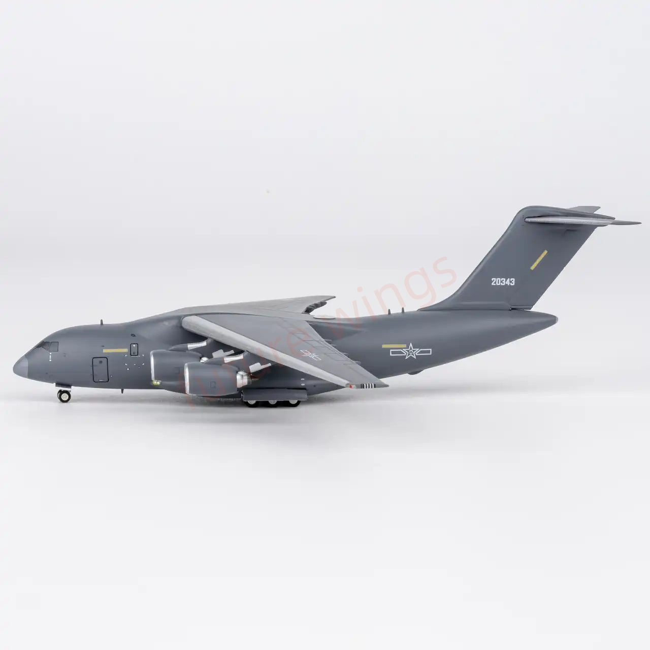1:400 NG Models China Air Force Y-20B 20341/20342/20343 Aircraft Model+Free Tractor
