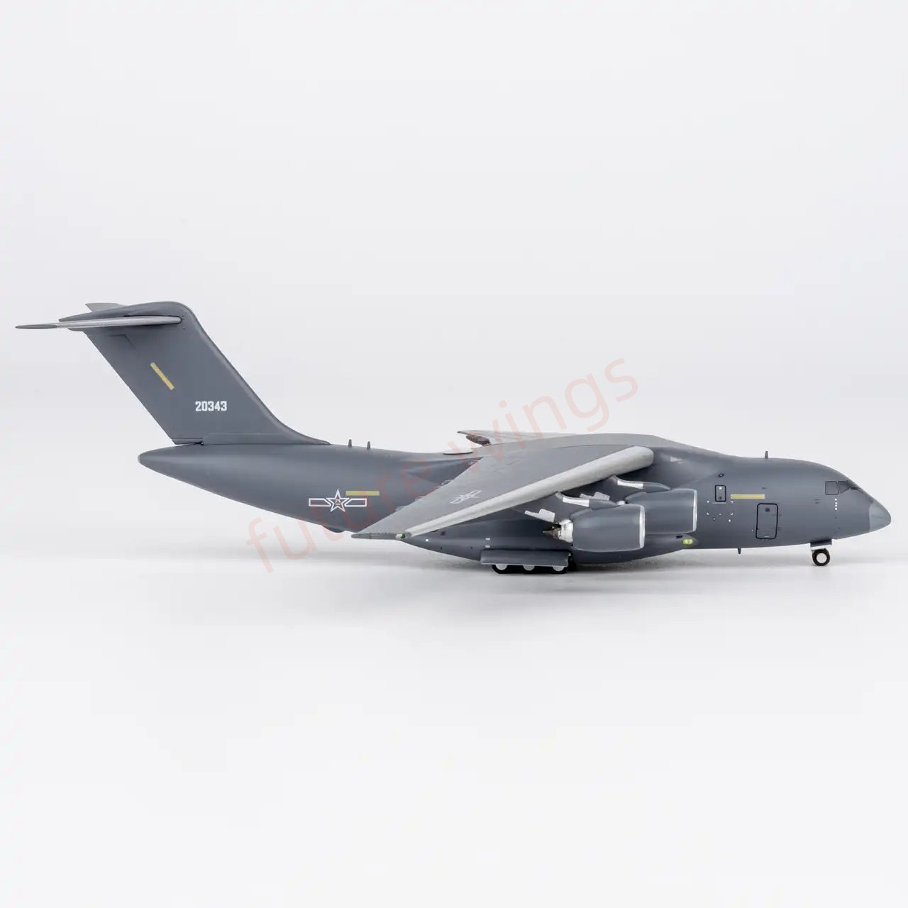 1:400 NG Models China Air Force Y-20B 20341/20342/20343 Aircraft Model+Free Tractor