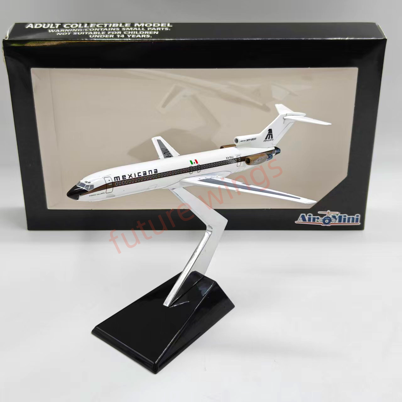1:250 US Air/Mexican B727-200 (Retractable Landing Gears) Diecast Model