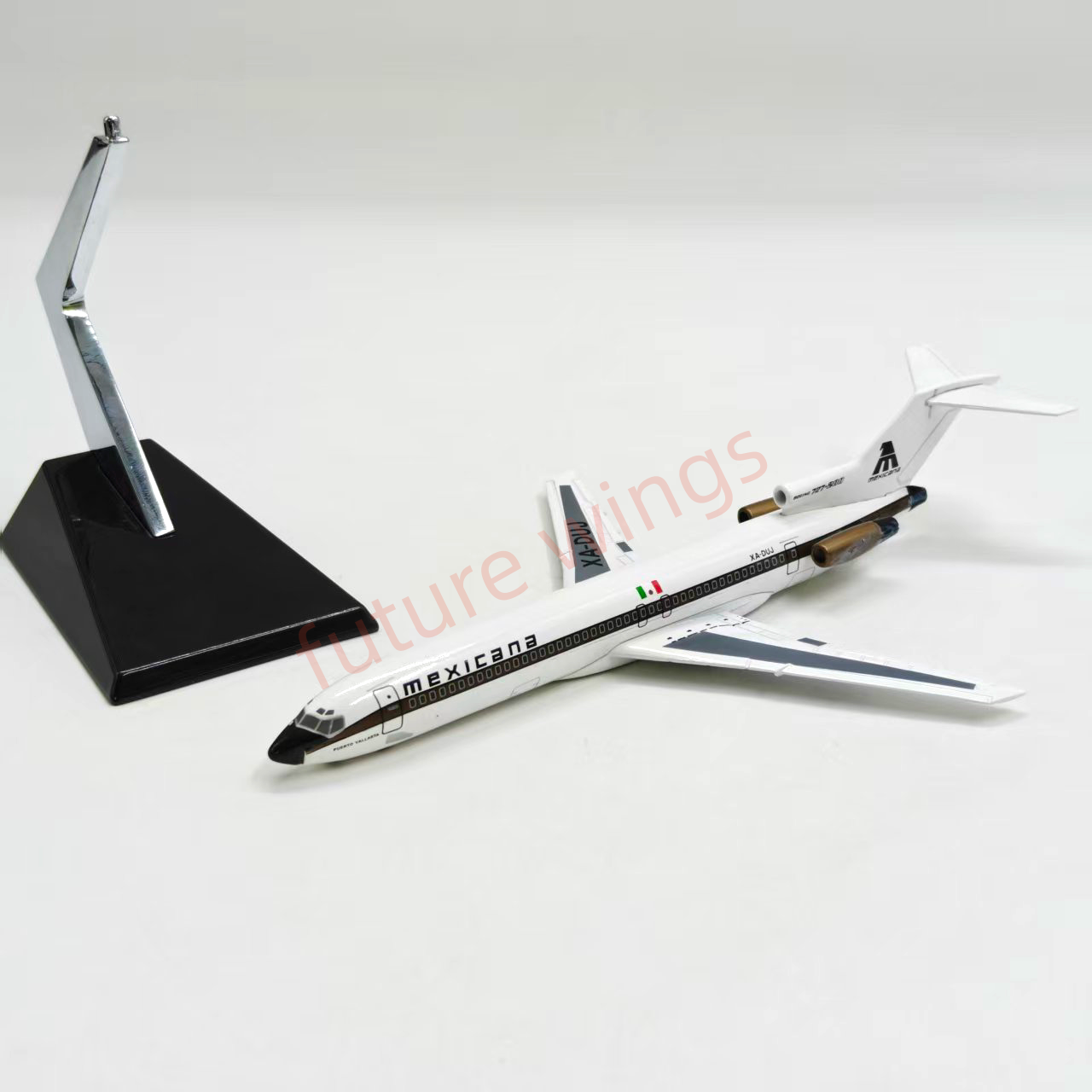 1:250 US Air/Mexican B727-200 (Retractable Landing Gears) Diecast Model