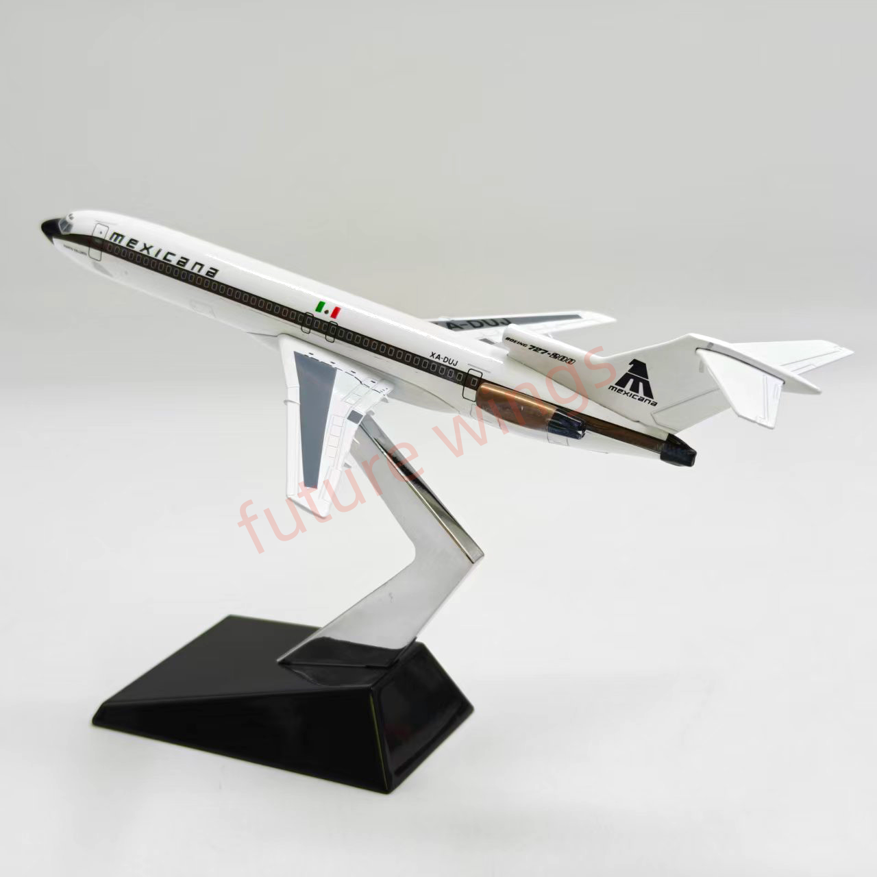 1:250 US Air/Mexican B727-200 (Retractable Landing Gears) Diecast Model