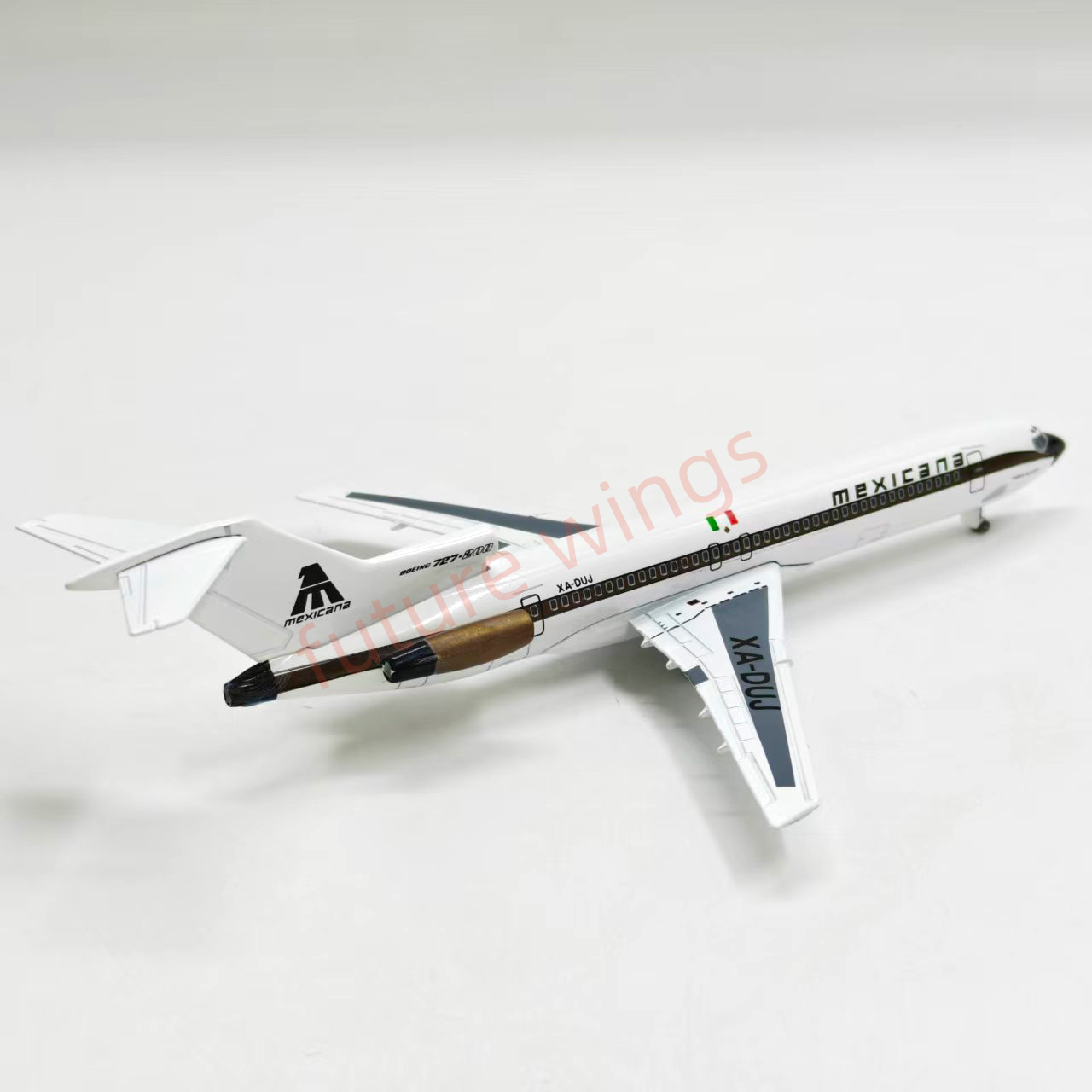 1:250 US Air/Mexican B727-200 (Retractable Landing Gears) Diecast Model