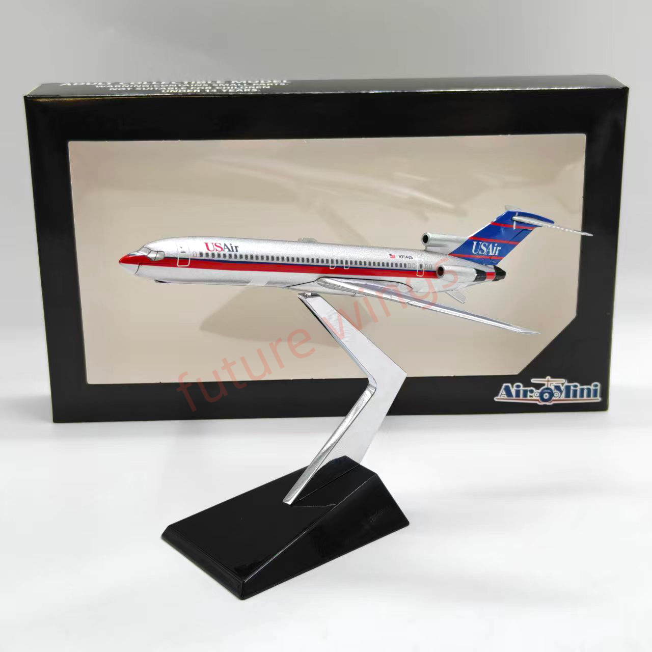 1:250 US Air/Mexican B727-200 (Retractable Landing Gears) Diecast Model