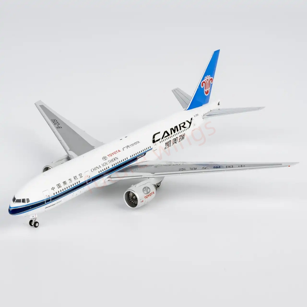 1:400 NG Models NG72067 China Southern Airlines B777-200 B-2051"TOYOTA CAMRY"Aircraft Model+Free Tractor