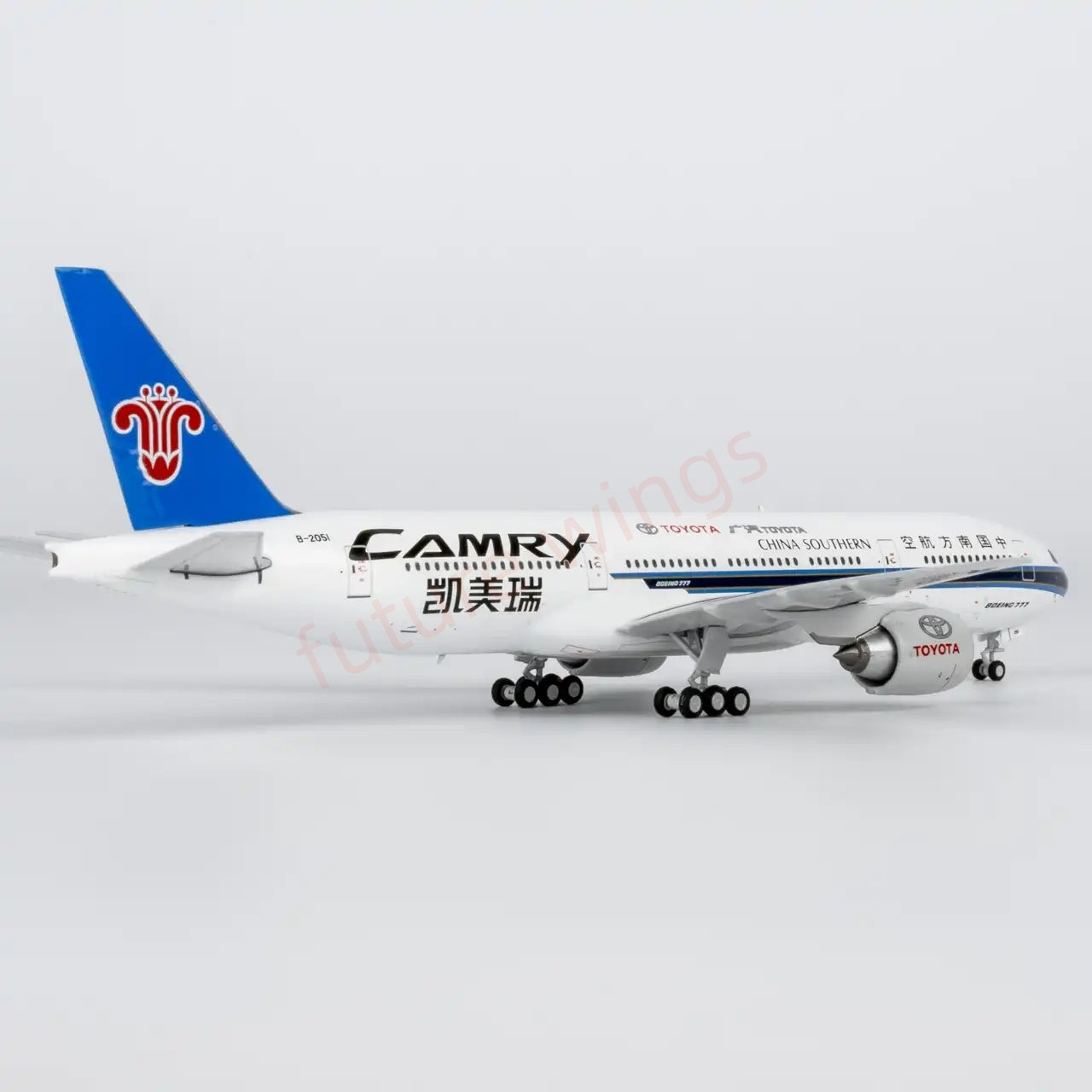 1:400 NG Models NG72067 China Southern Airlines B777-200 B-2051"TOYOTA CAMRY"Aircraft Model+Free Tractor