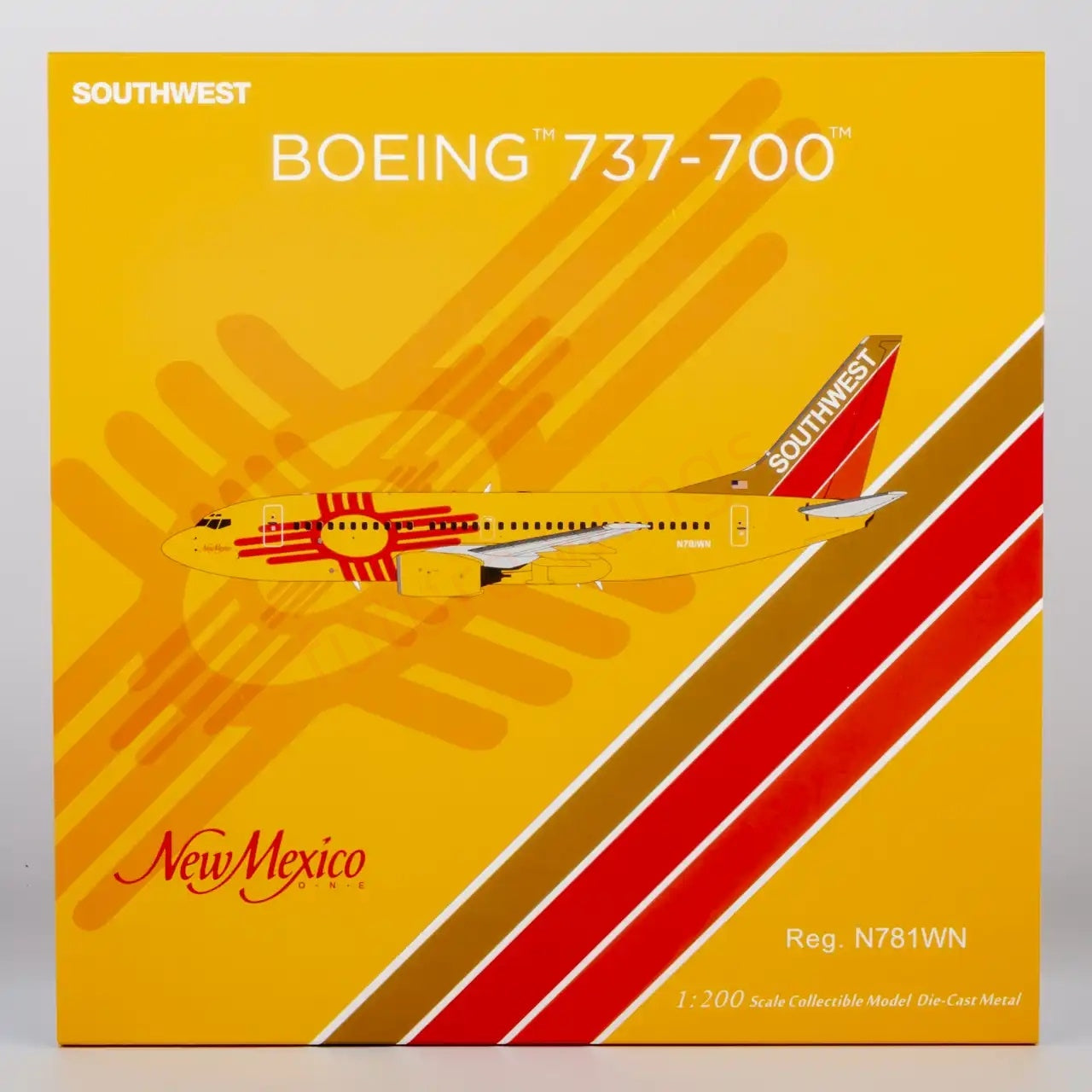 1:200 NG Models NG05039 SouthWest Airlines B737-700 N781WN Diecast Aircraft Model