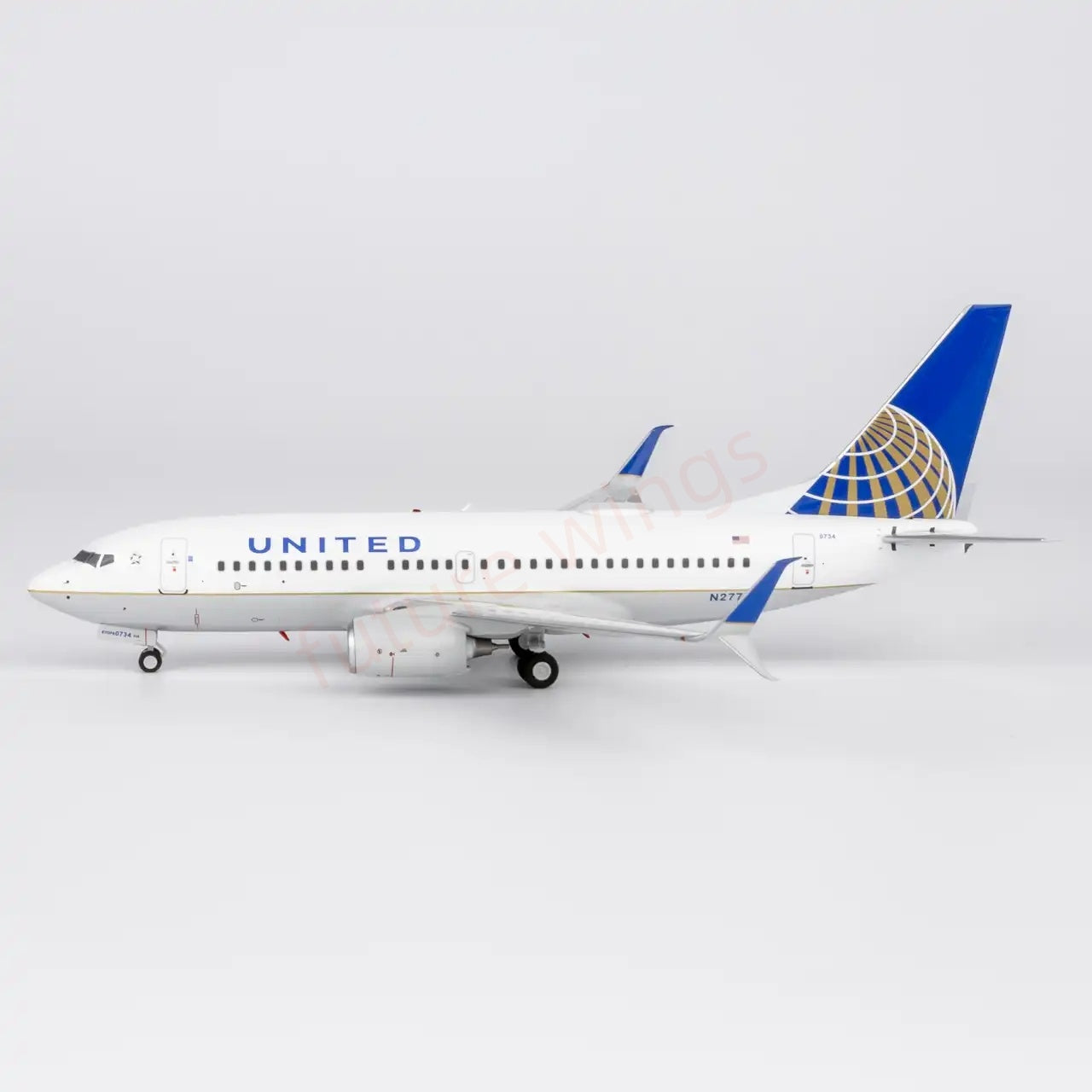 1:200 NG Models NG05035 United Airlines B737-700 N27734 Diecast Aircraft Model