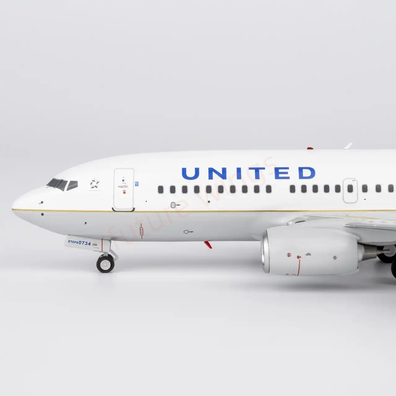 1:200 NG Models NG05035 United Airlines B737-700 N27734 Diecast Aircraft Model