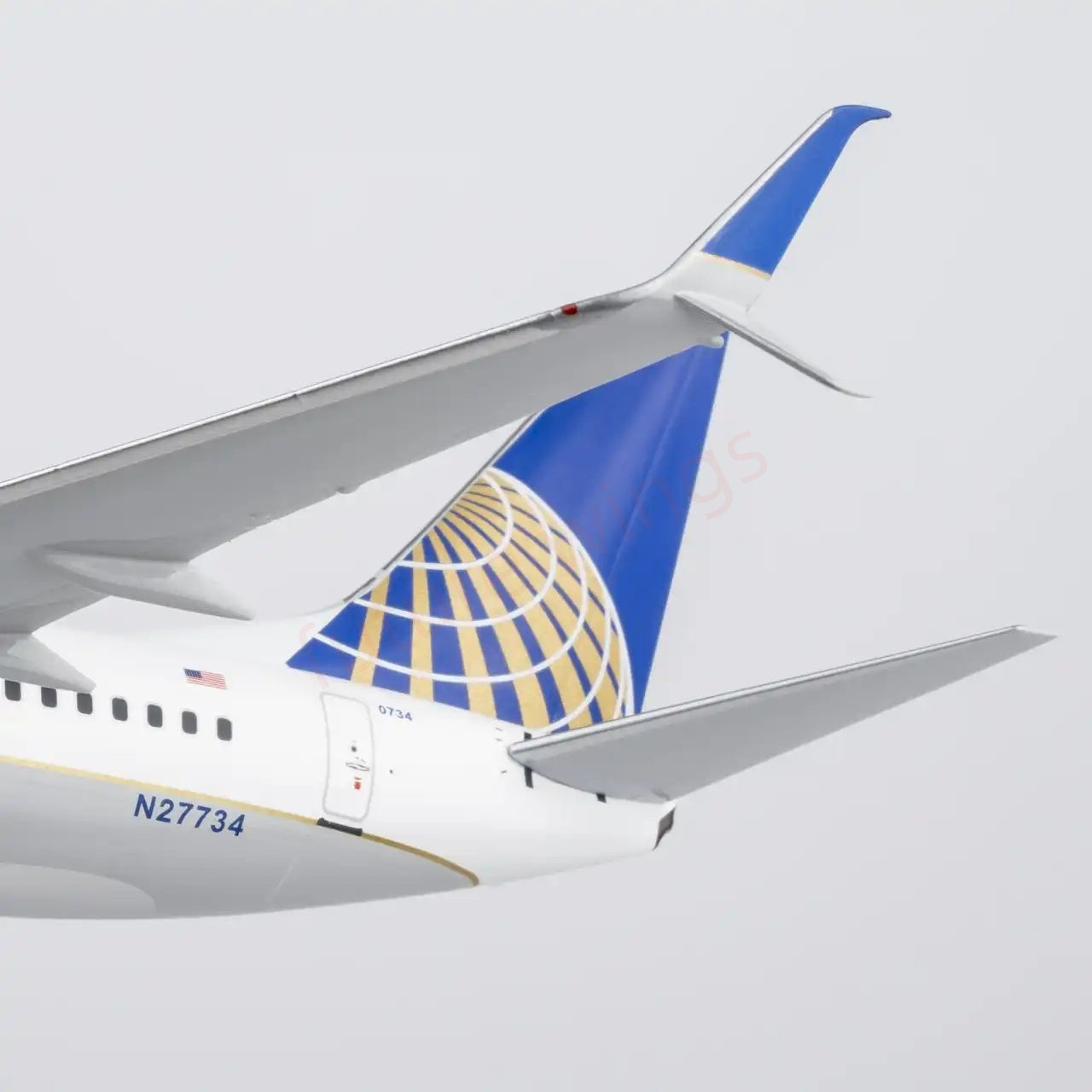 1:200 NG Models NG05035 United Airlines B737-700 N27734 Diecast Aircraft Model