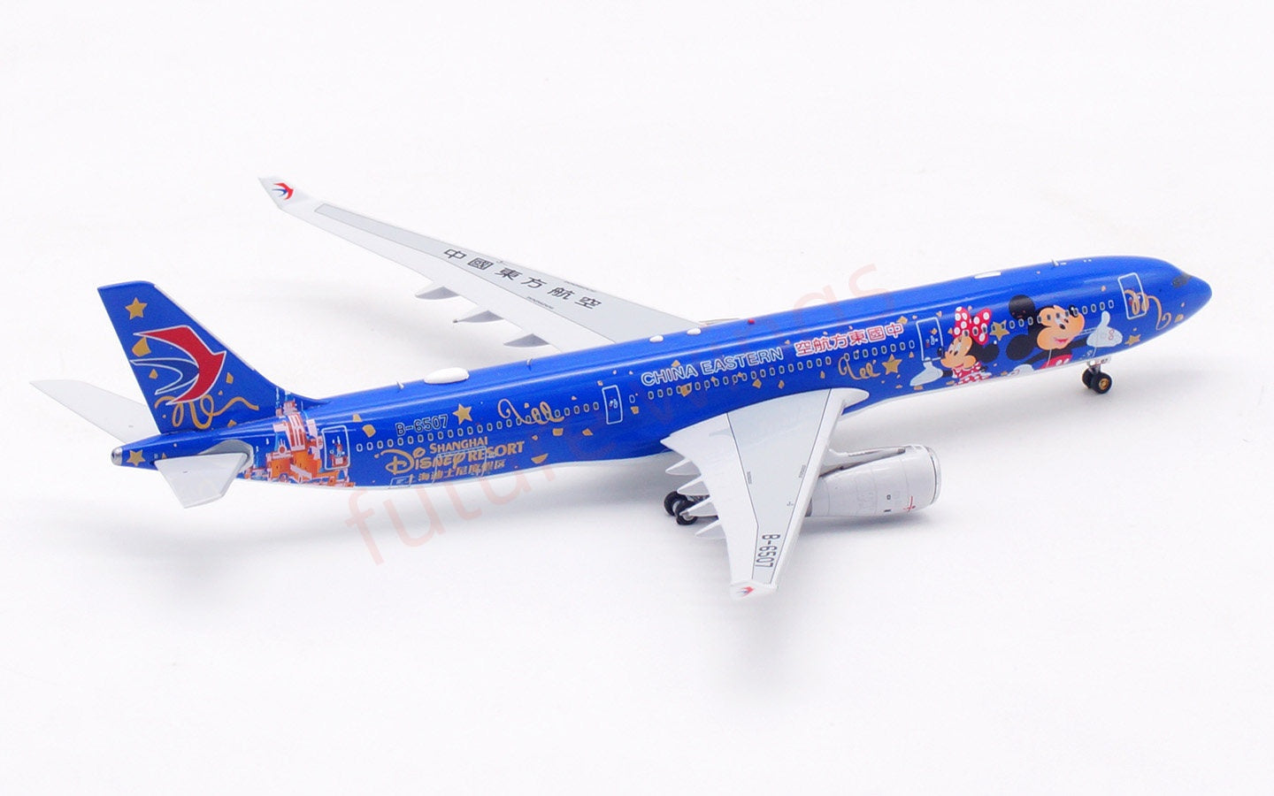 1:400 Aviation400 China Eastern Airlines A330-300 B-6507 Aircraft Model Free Tractor+Stand