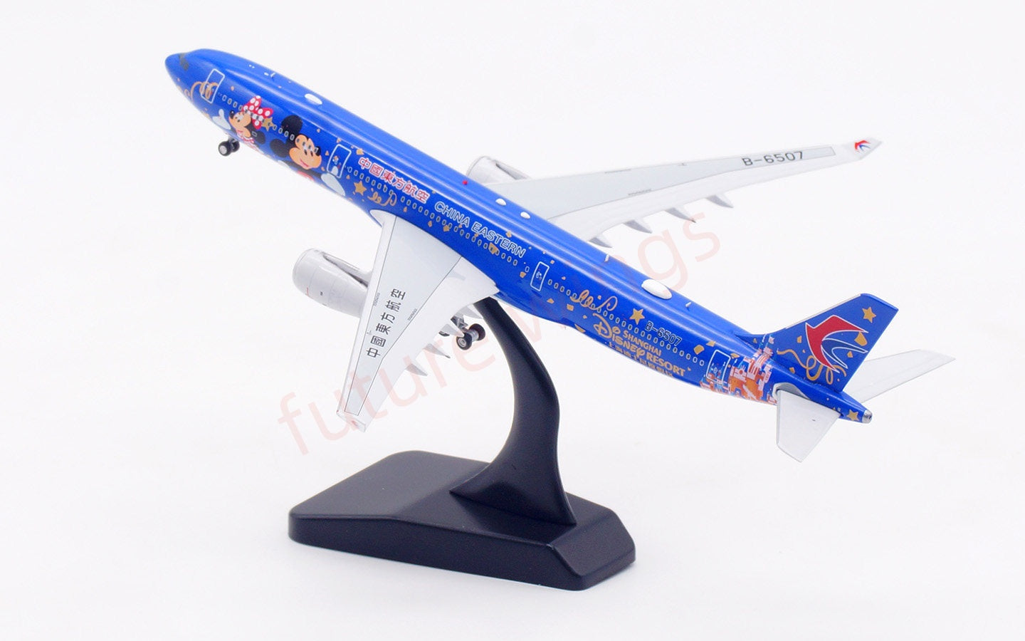 1:400 Aviation400 China Eastern Airlines A330-300 B-6507 Aircraft Model Free Tractor+Stand