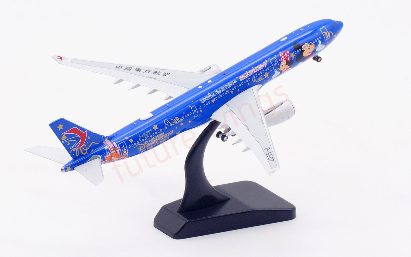 1:400 Aviation400 China Eastern Airlines A330-300 B-6507 Aircraft Model Free Tractor+Stand
