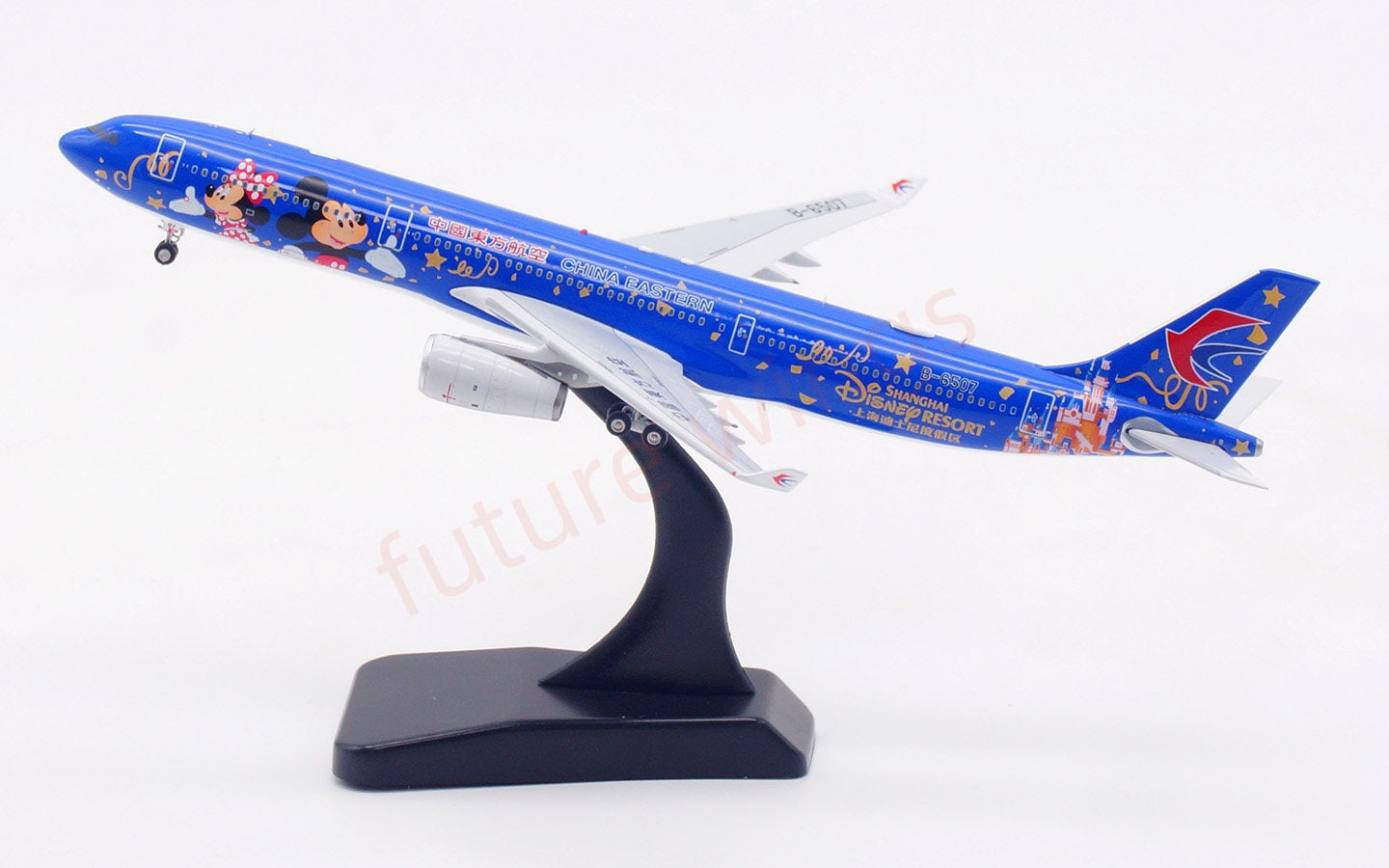 1:400 Aviation400 China Eastern Airlines A330-300 B-6507 Aircraft Model Free Tractor+Stand