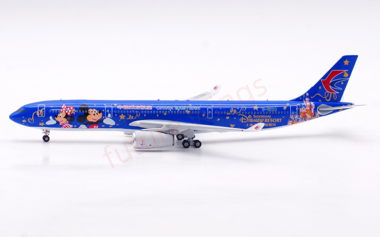 1:400 Aviation400 China Eastern Airlines A330-300 B-6120 Aircraft Model Free Tractor+Stand