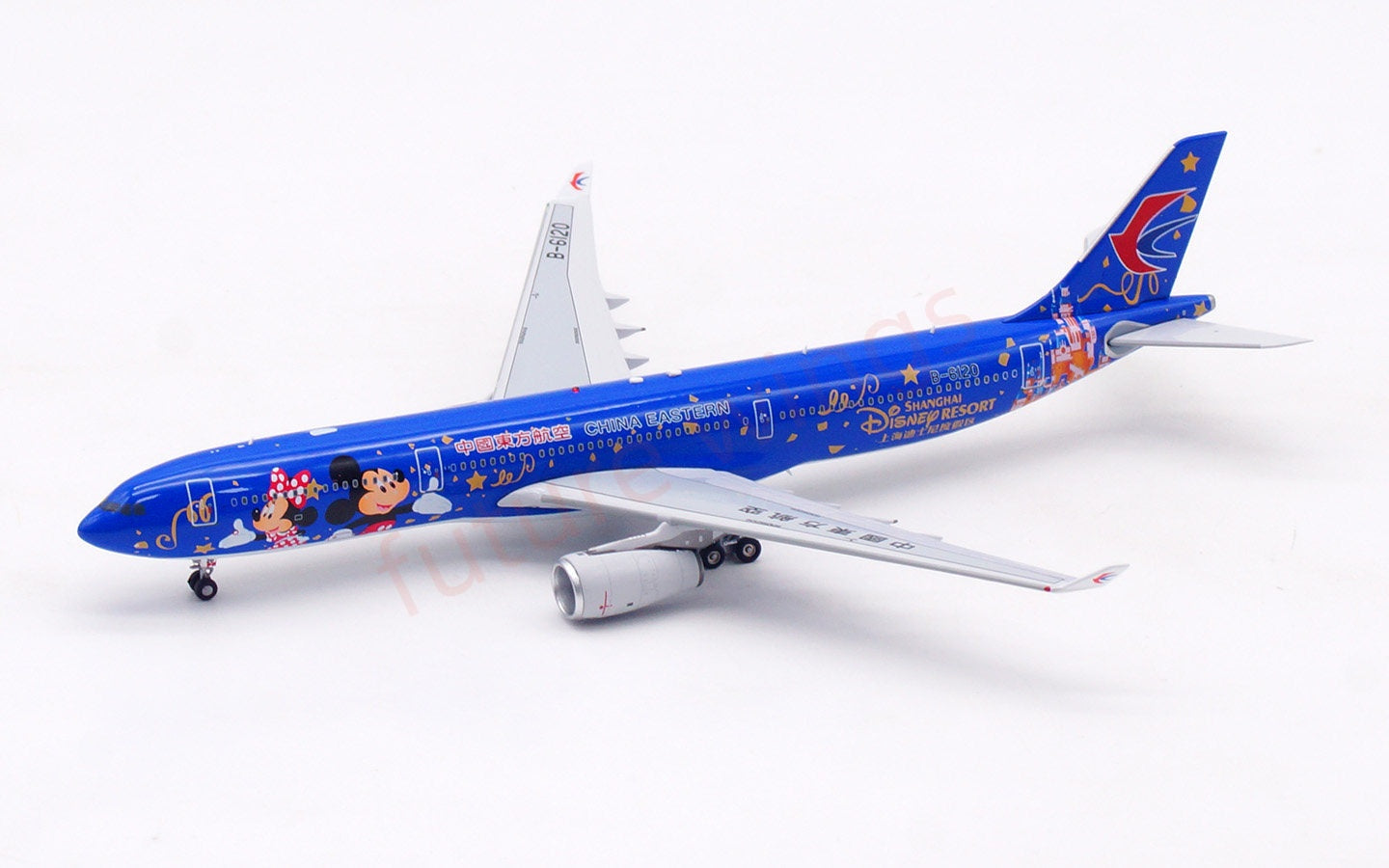 1:400 Aviation400 China Eastern Airlines A330-300 B-6120 Aircraft Model Free Tractor+Stand