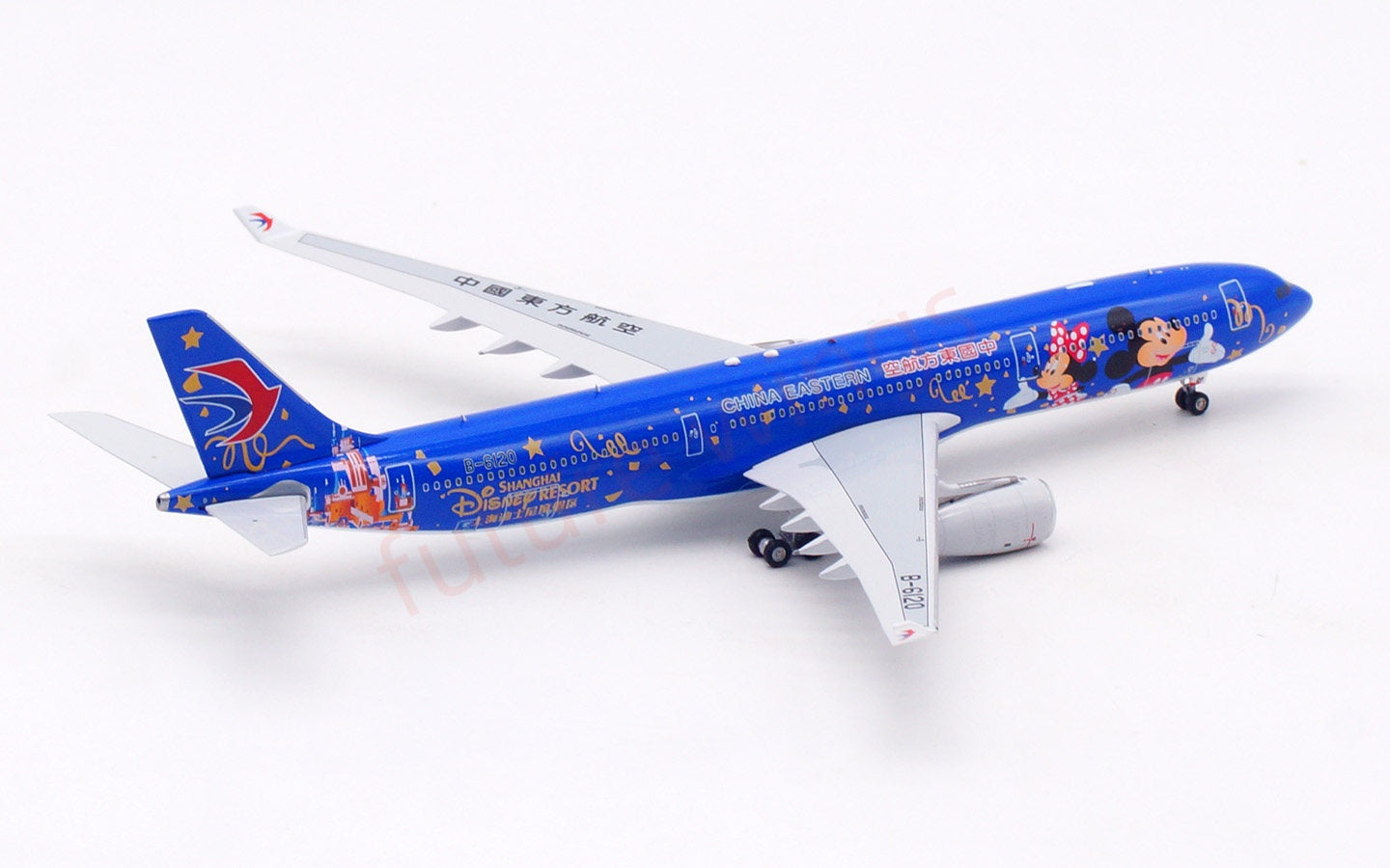 1:400 Aviation400 China Eastern Airlines A330-300 B-6120 Aircraft Model Free Tractor+Stand