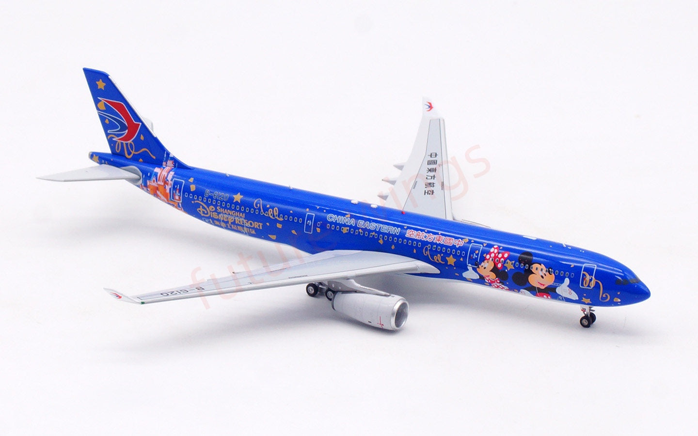 1:400 Aviation400 China Eastern Airlines A330-300 B-6120 Aircraft Model Free Tractor+Stand