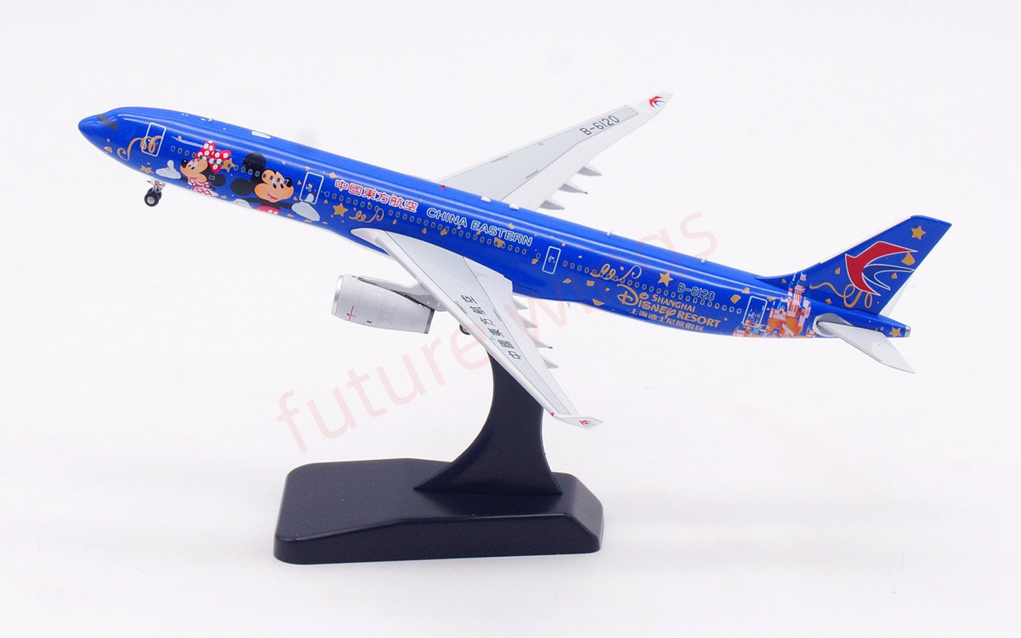 1:400 Aviation400 China Eastern Airlines A330-300 B-6120 Aircraft Model Free Tractor+Stand