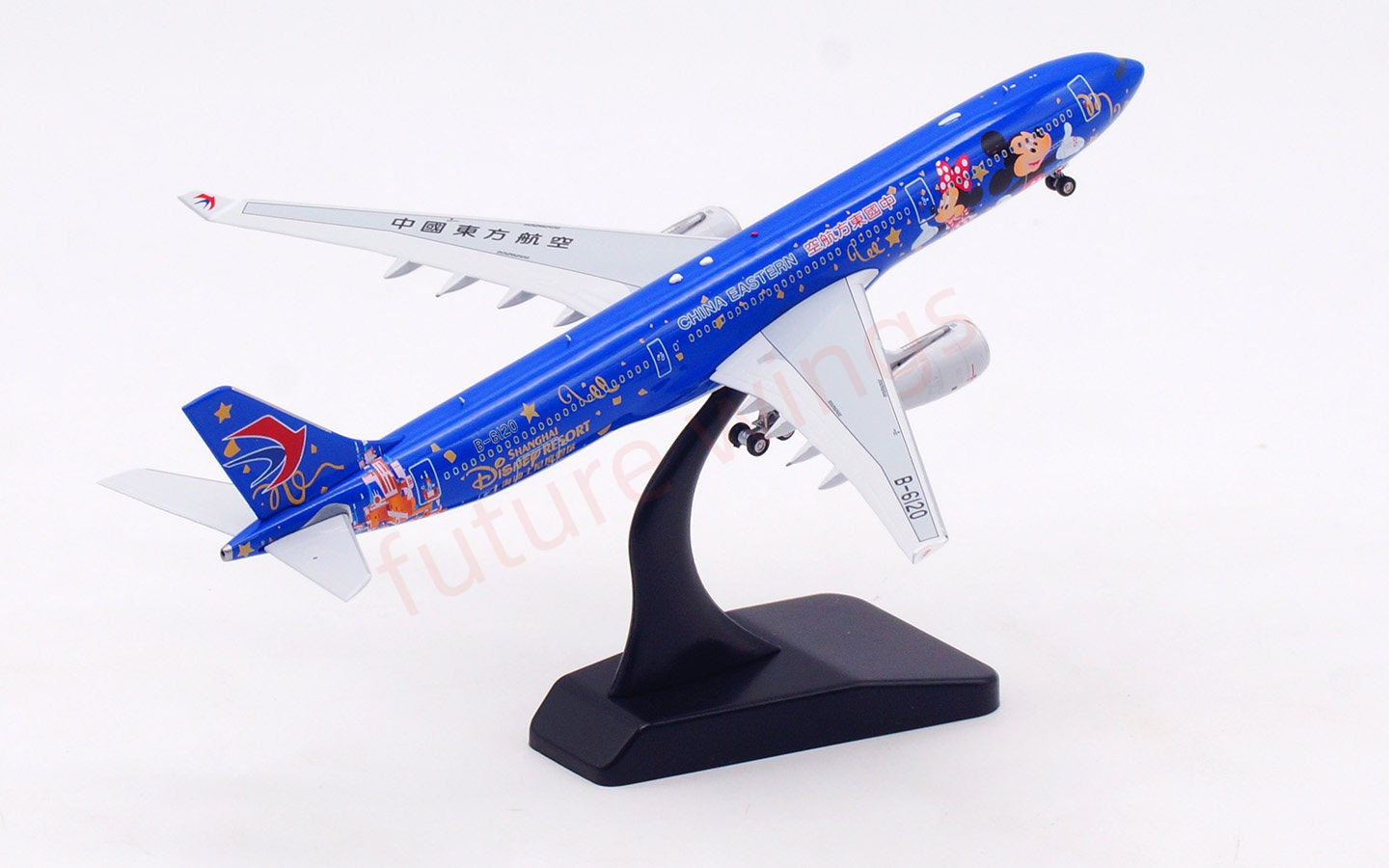 1:400 Aviation400 China Eastern Airlines A330-300 B-6120 Aircraft Model Free Tractor+Stand