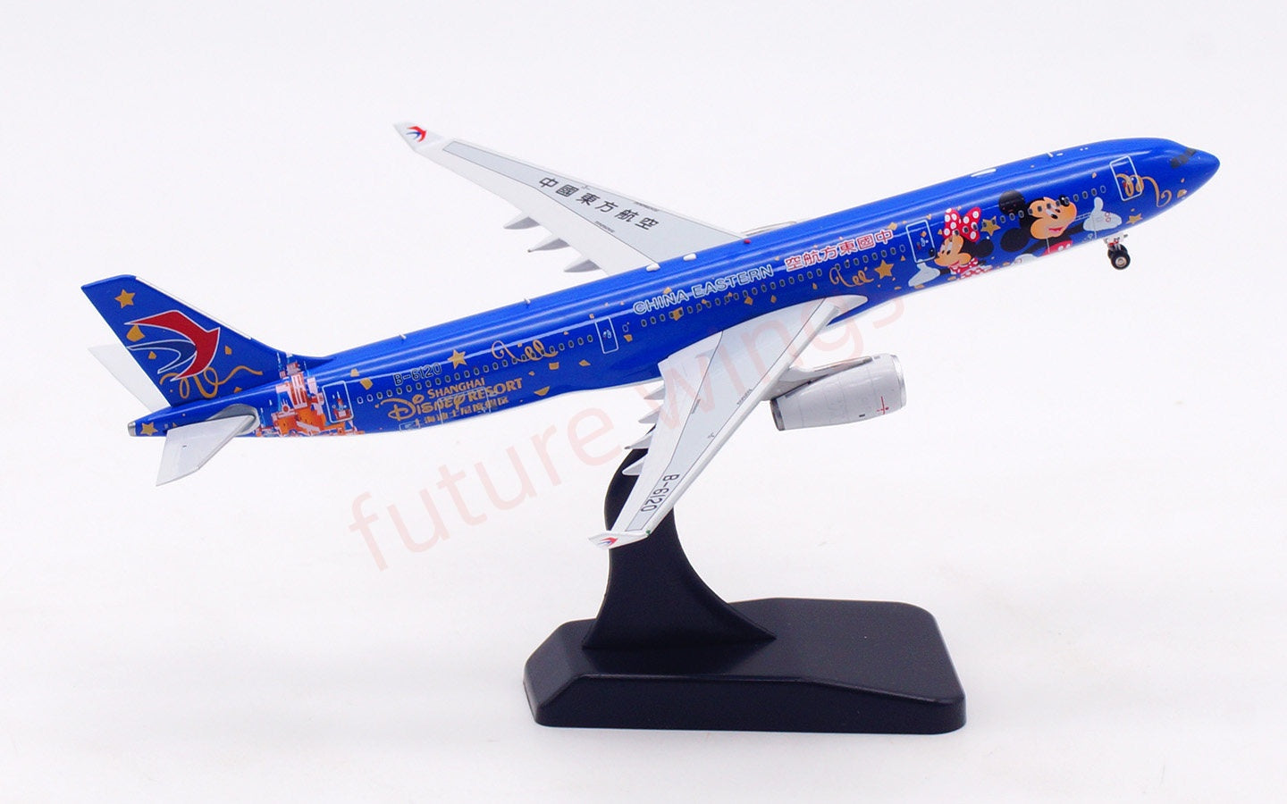 1:400 Aviation400 China Eastern Airlines A330-300 B-6120 Aircraft Model Free Tractor+Stand