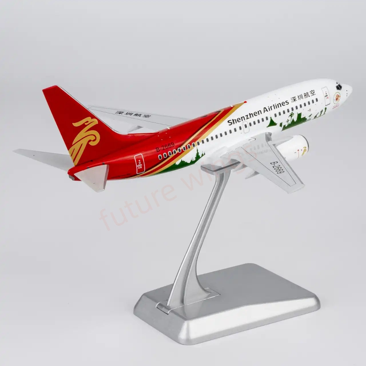 1:200 NG Models NG05036 ShenZhen Airlines B737-700 B-2669 Diecast Aircraft Model