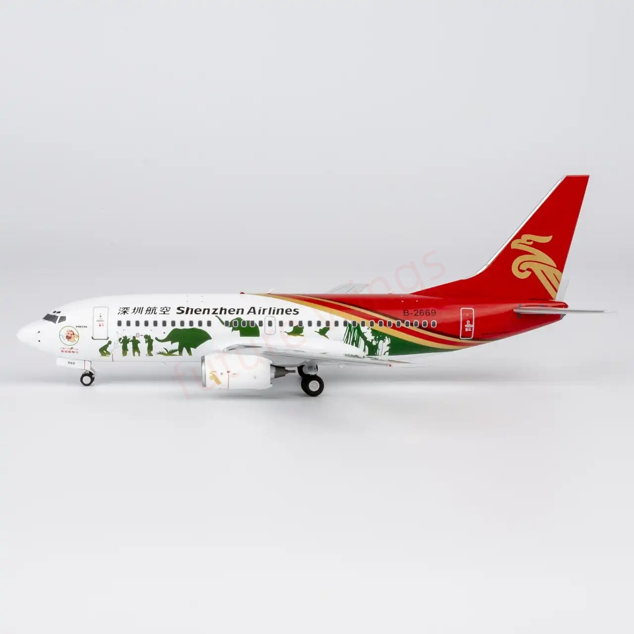 1:200 NG Models NG05036 ShenZhen Airlines B737-700 B-2669 Diecast Aircraft Model